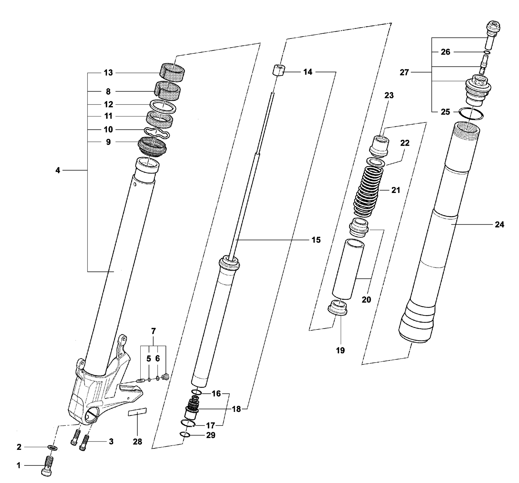 Front Fork Left


