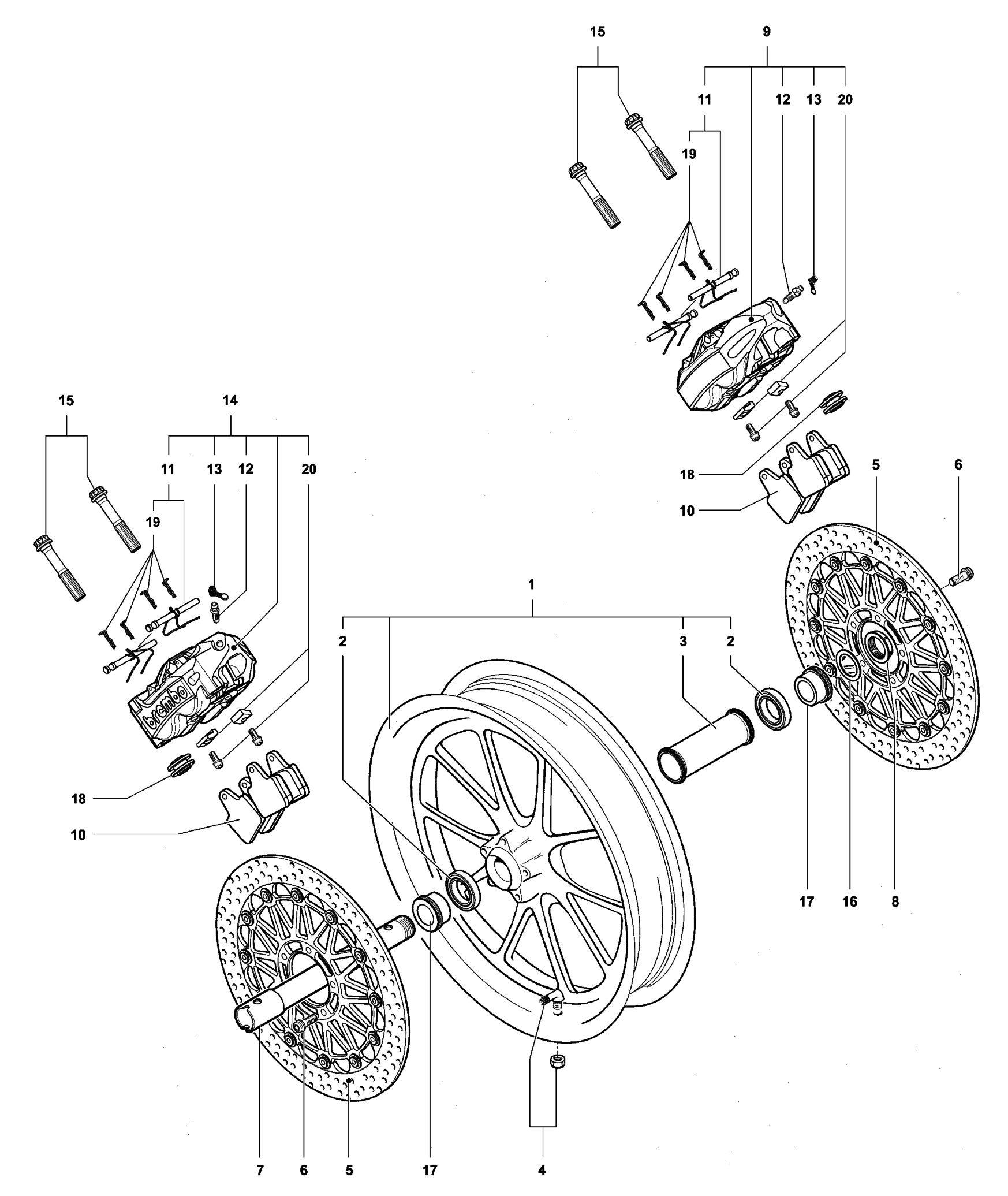 Front Wheel Assembly


