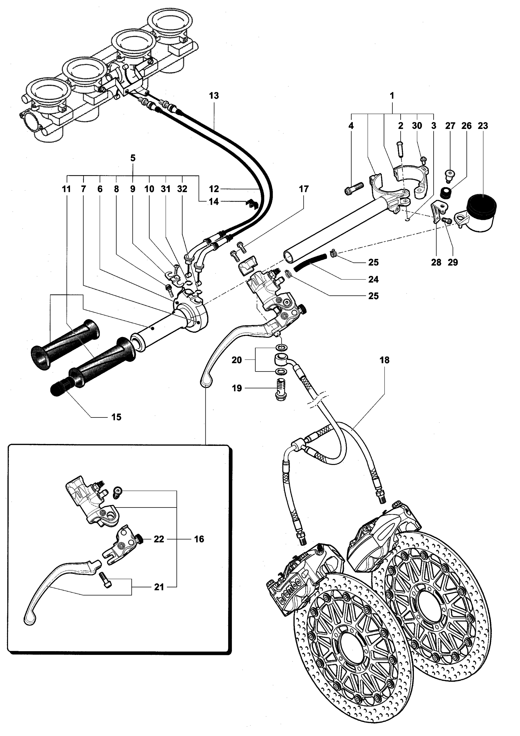 Handlebar Assembly Right


