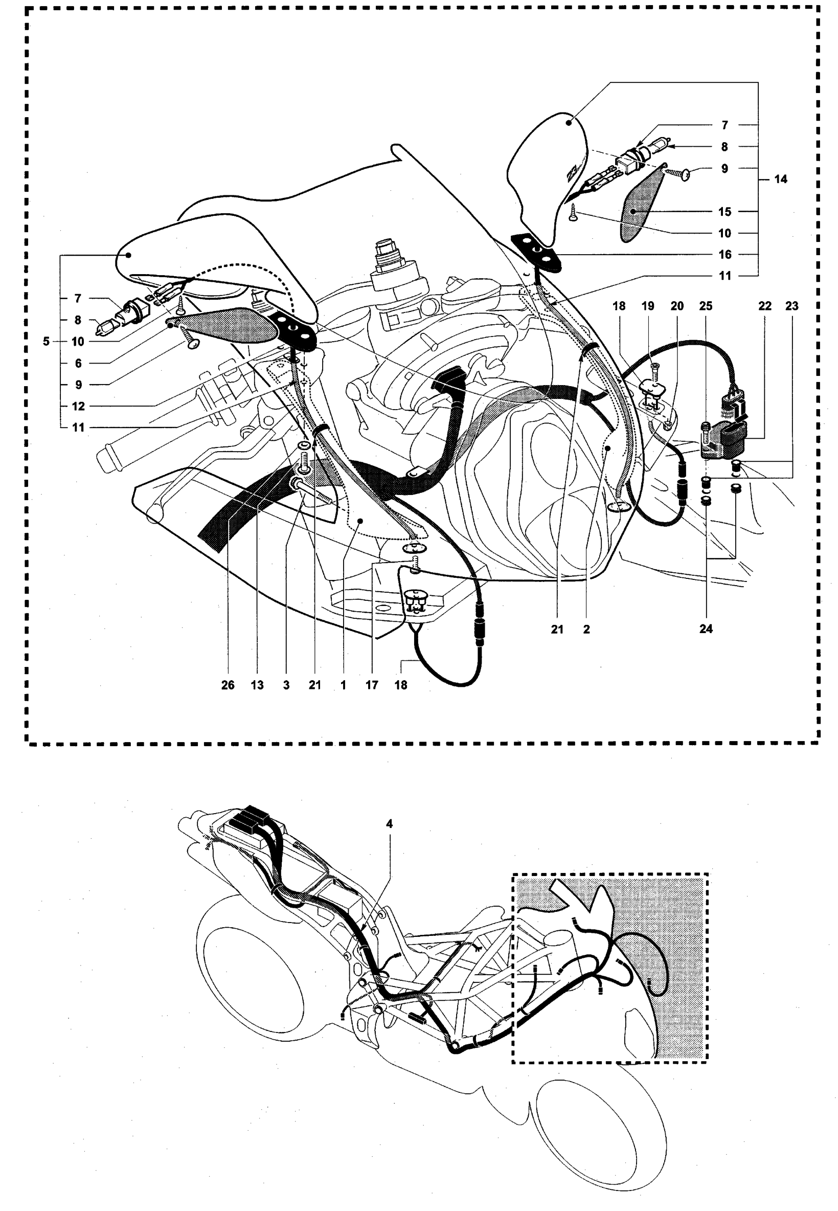 Wiring Harness - Mirrors


