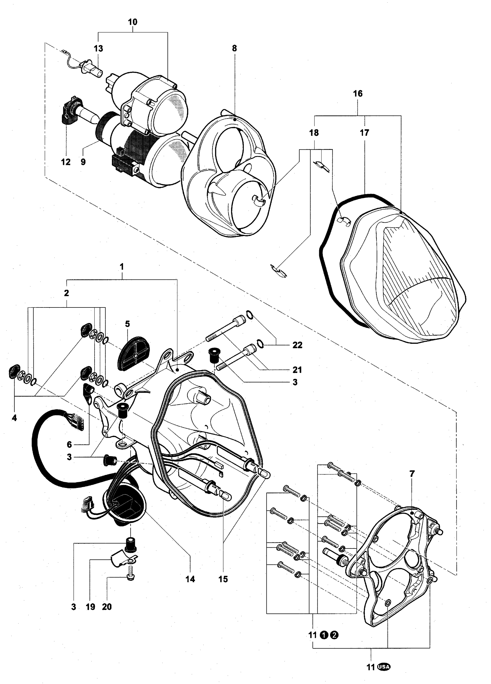 Headlight Components


