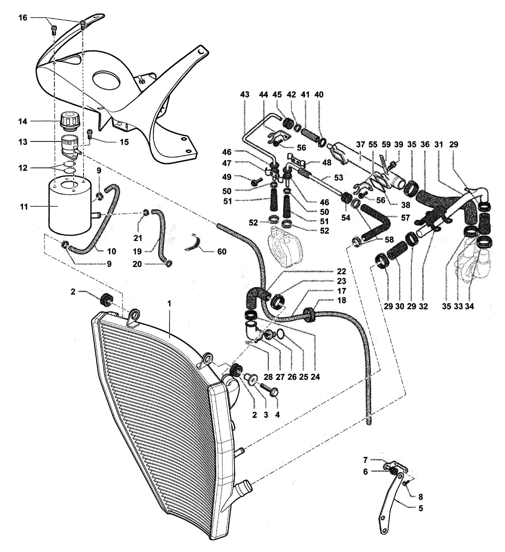 Cooling System F4 Veltro Pista


