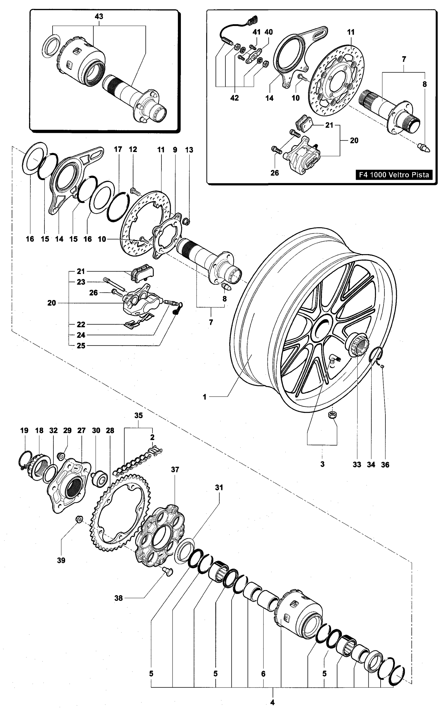 Rear Wheel Assembly


