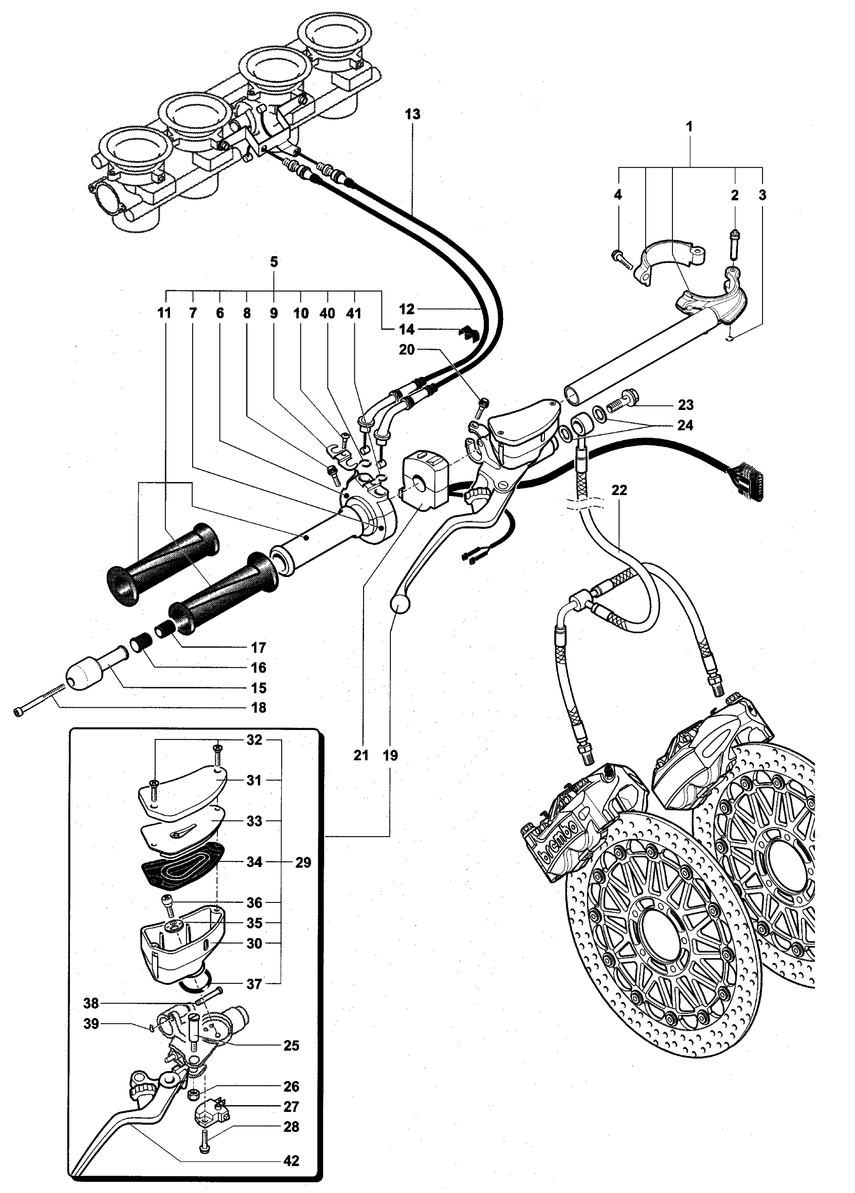 Handlebar Assembly Right


