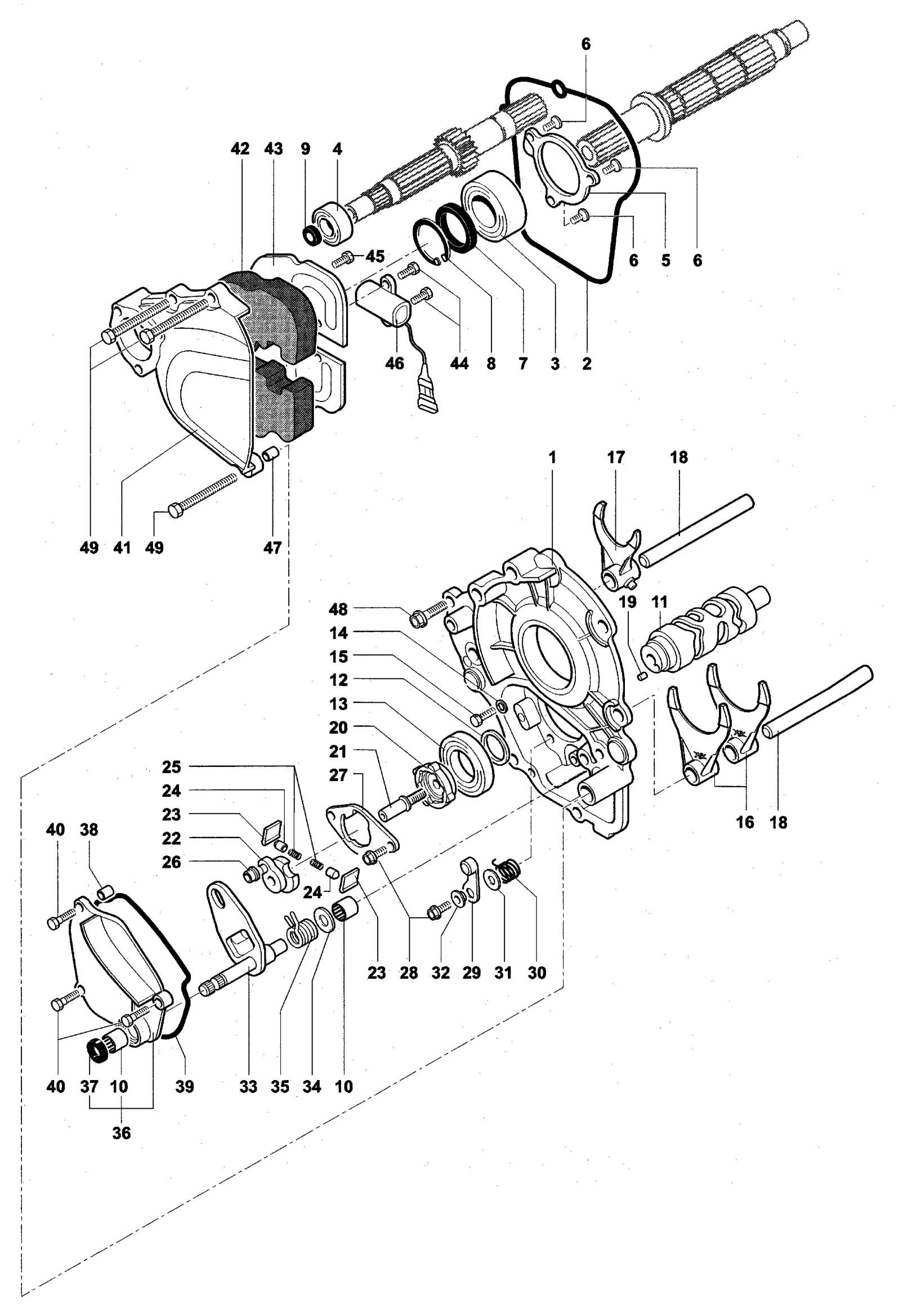 Gear Selector Assy


