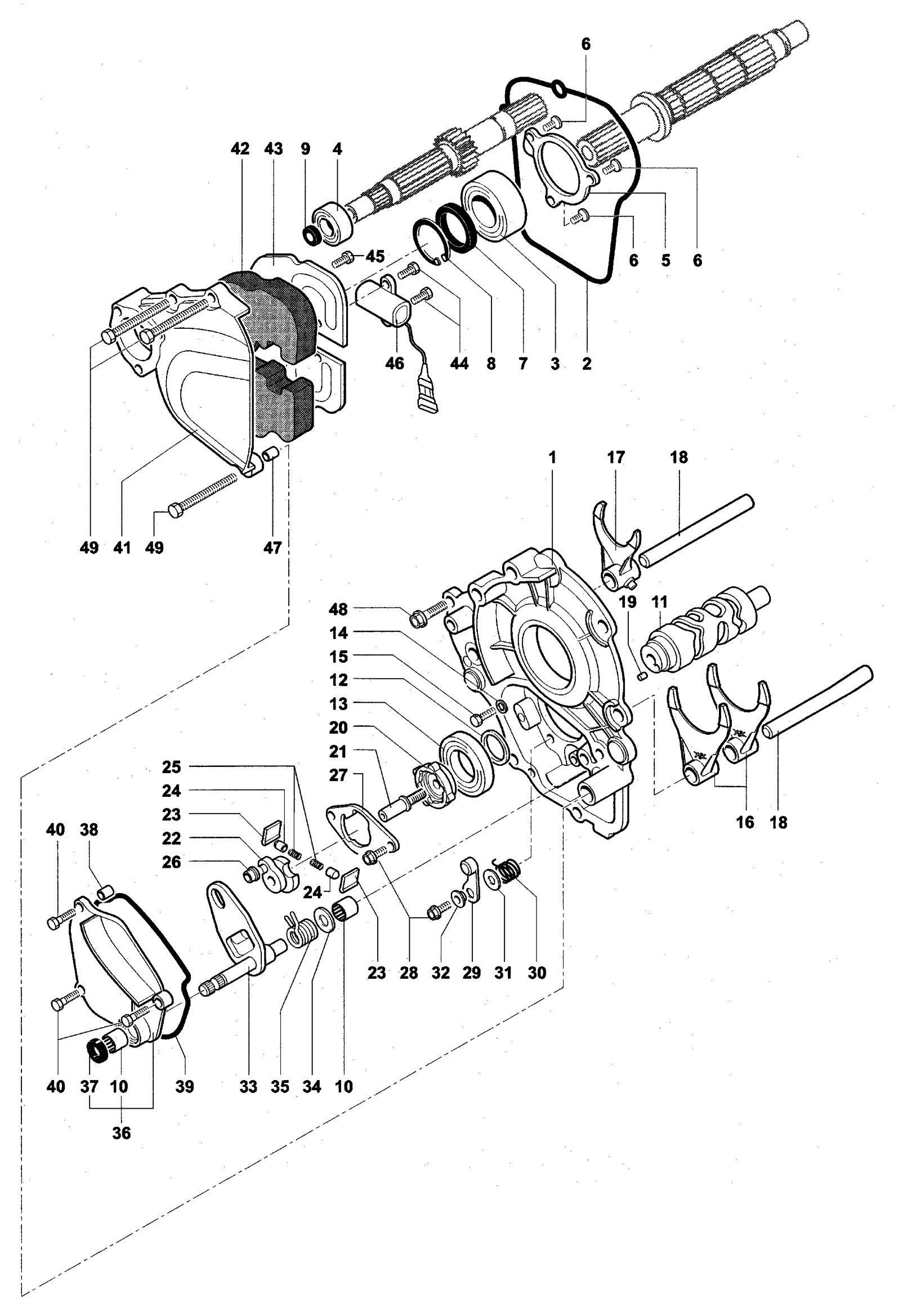 Gear Selector Assy


