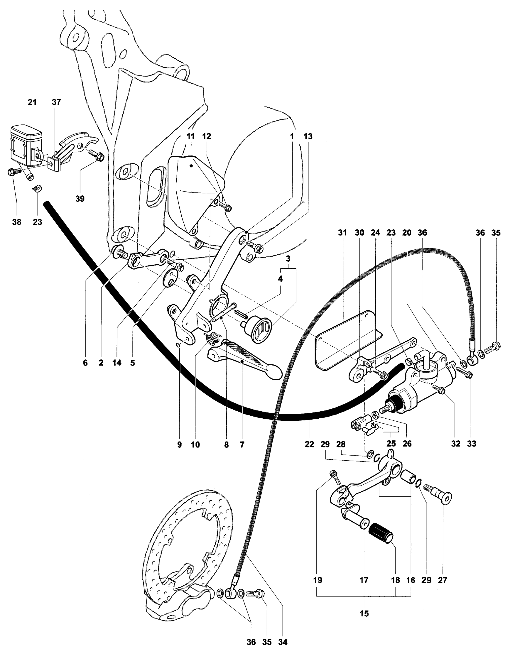 Footrest Assembly Right


