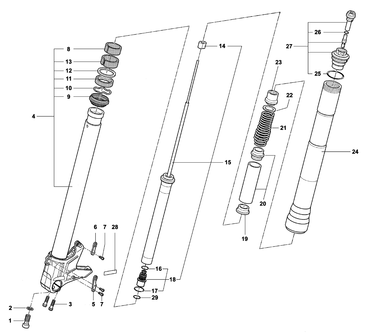 Front Fork Left


