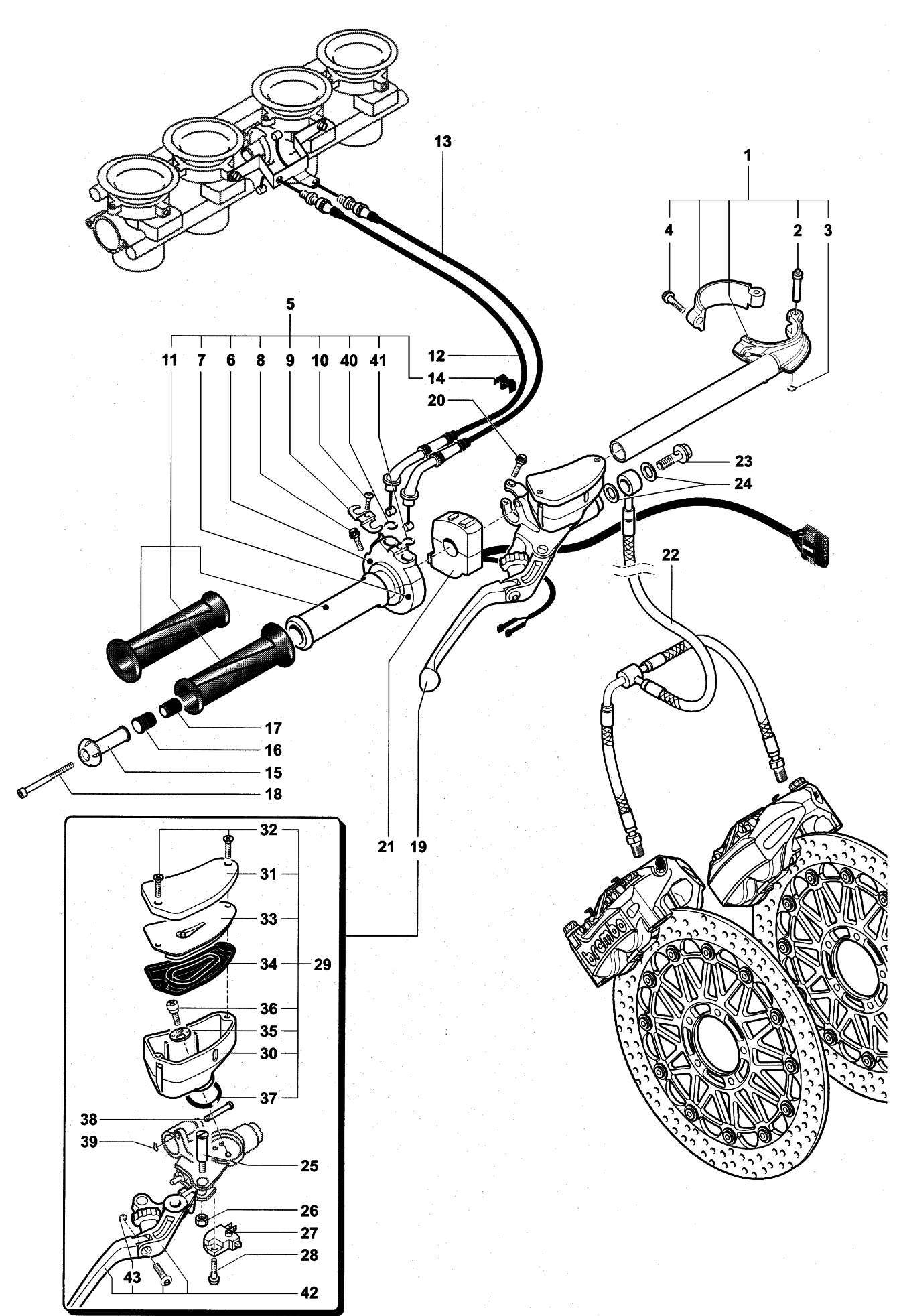 Handlebar Assembly Right


