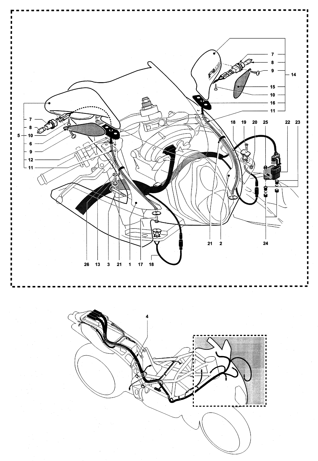 Wiring Harness - Mirrors


