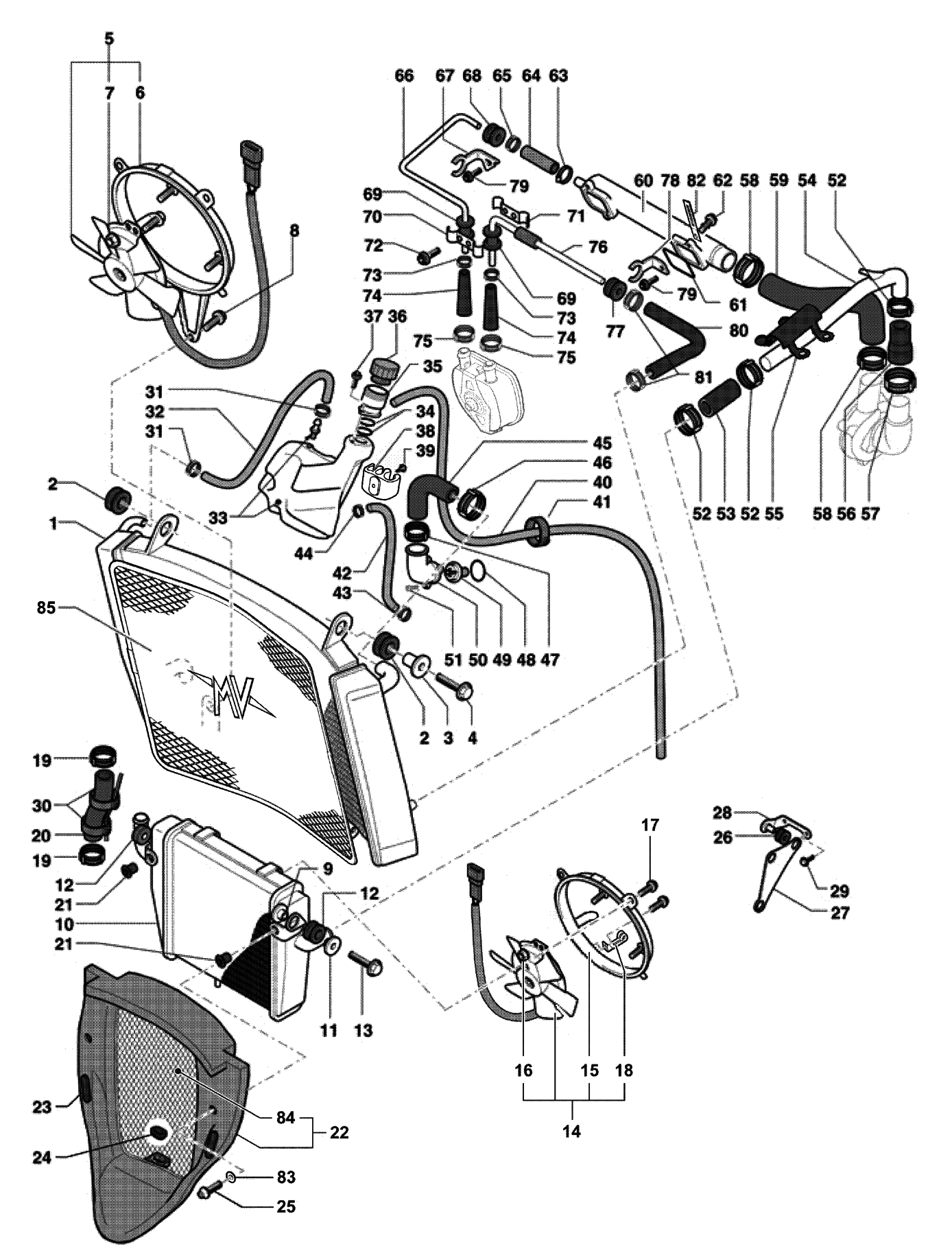 Cooling System Single


