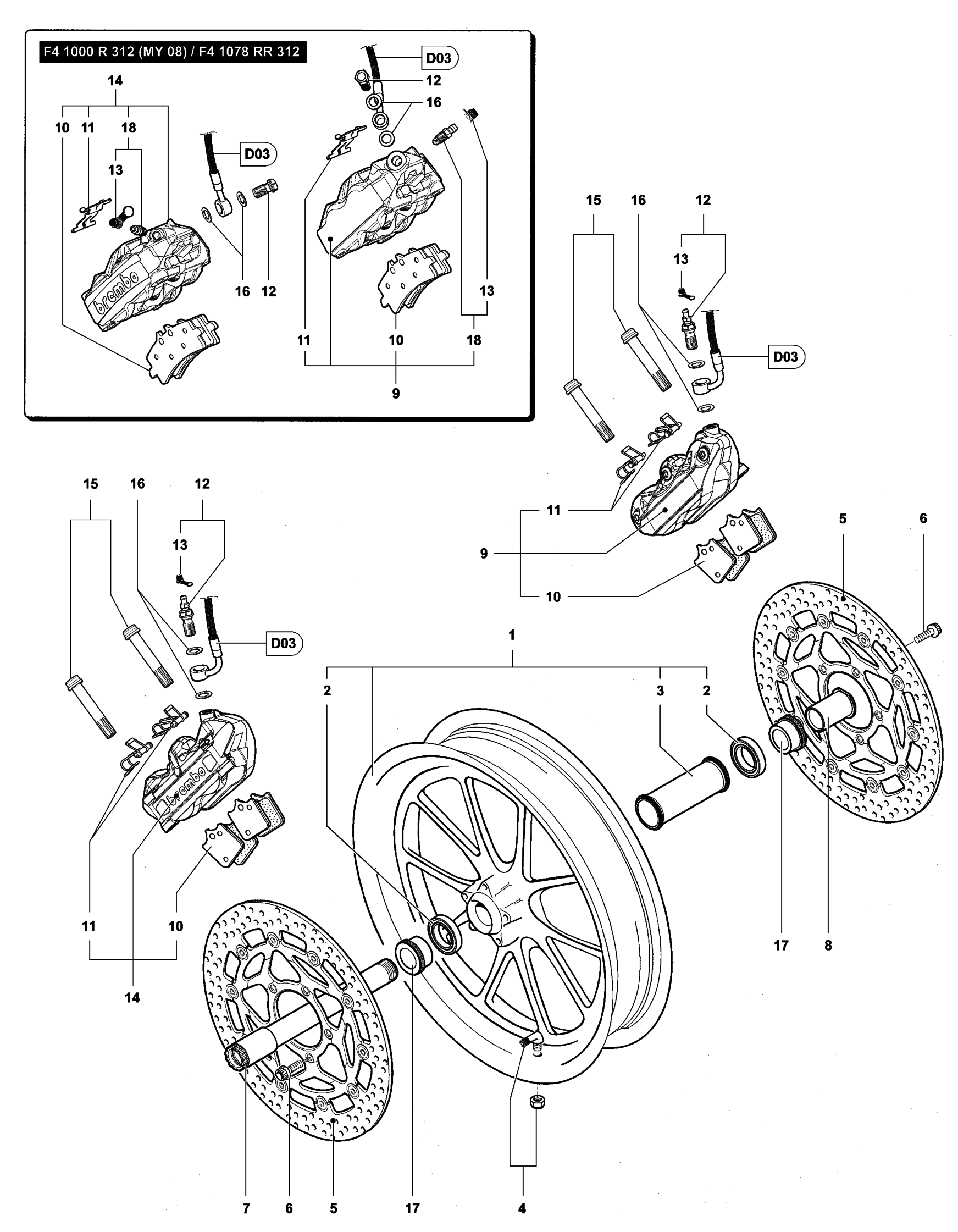 Front Wheel Assembly


