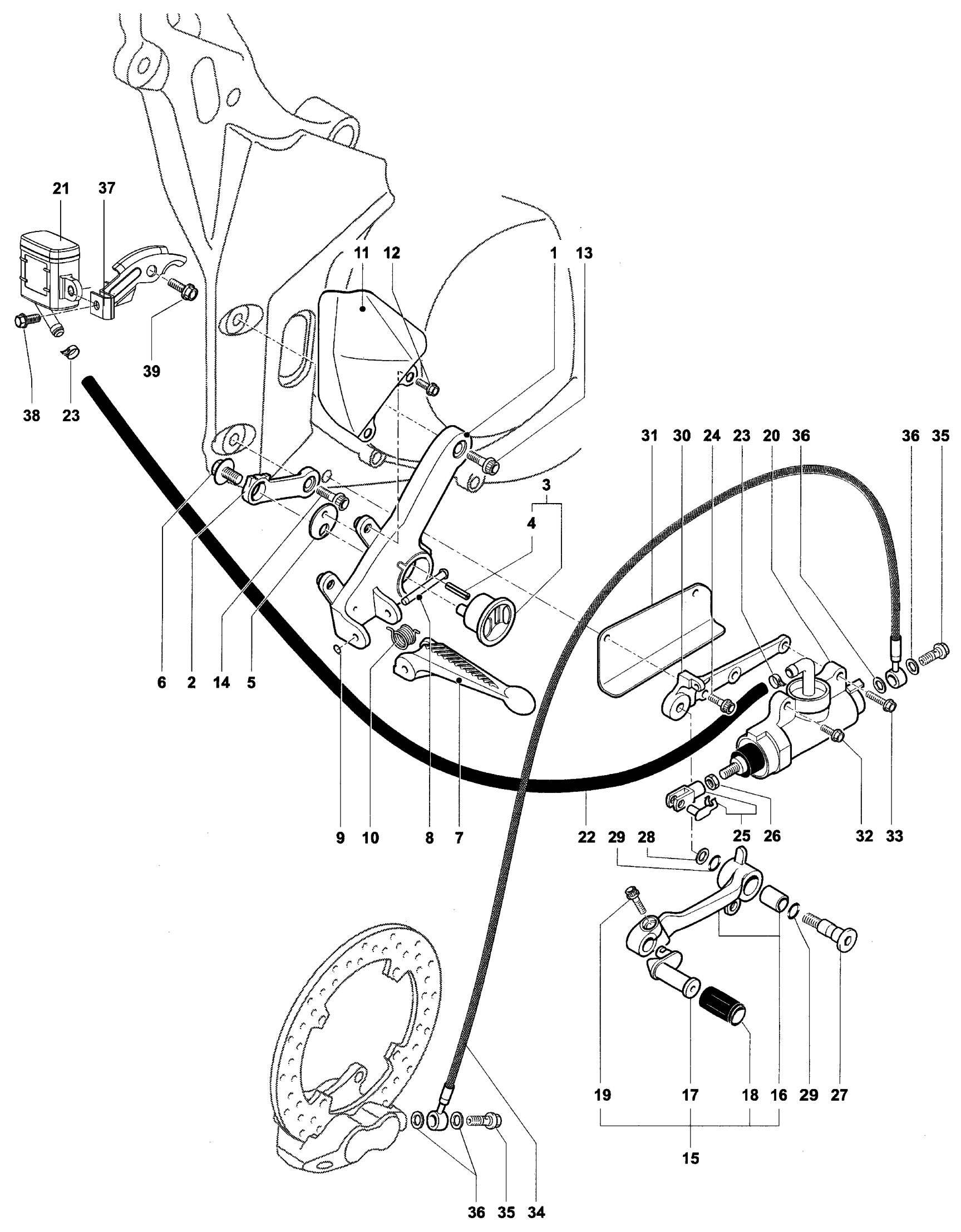 Footrest Assembly Right


