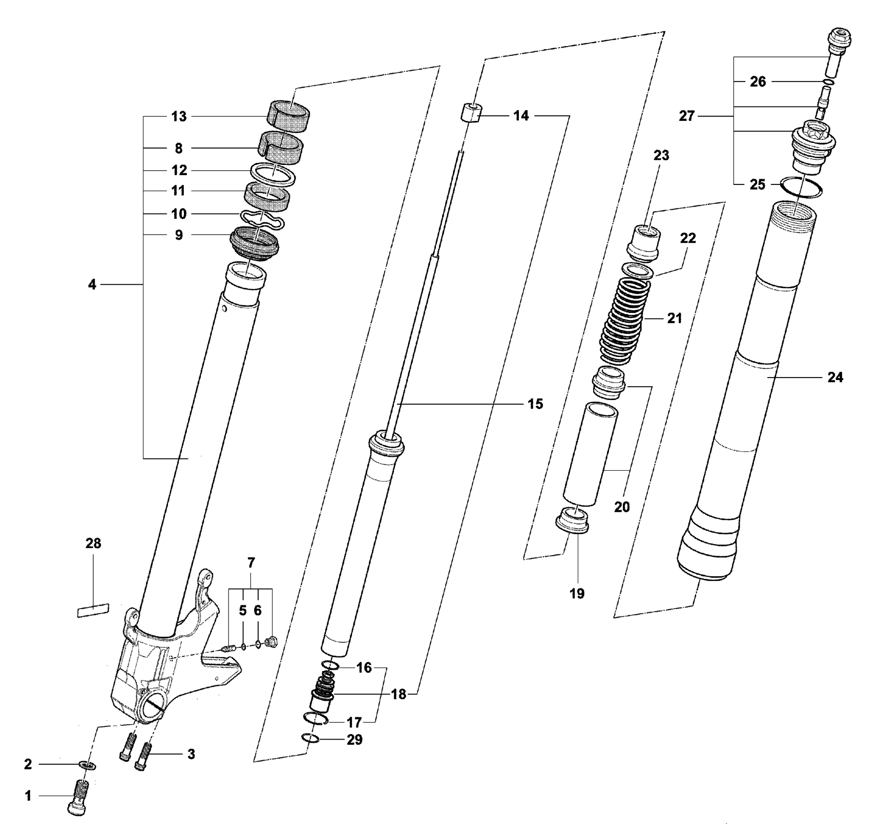 Front Fork Right


