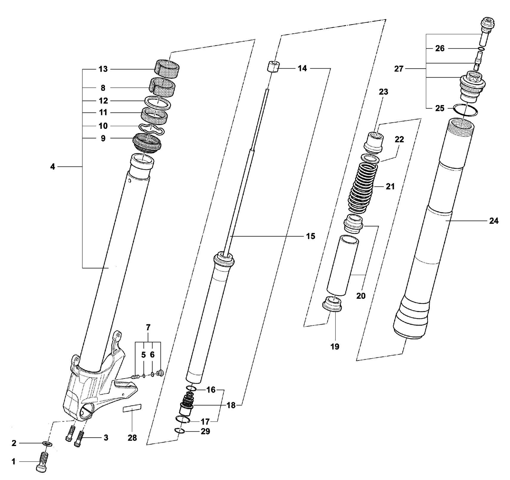 Front Fork Left


