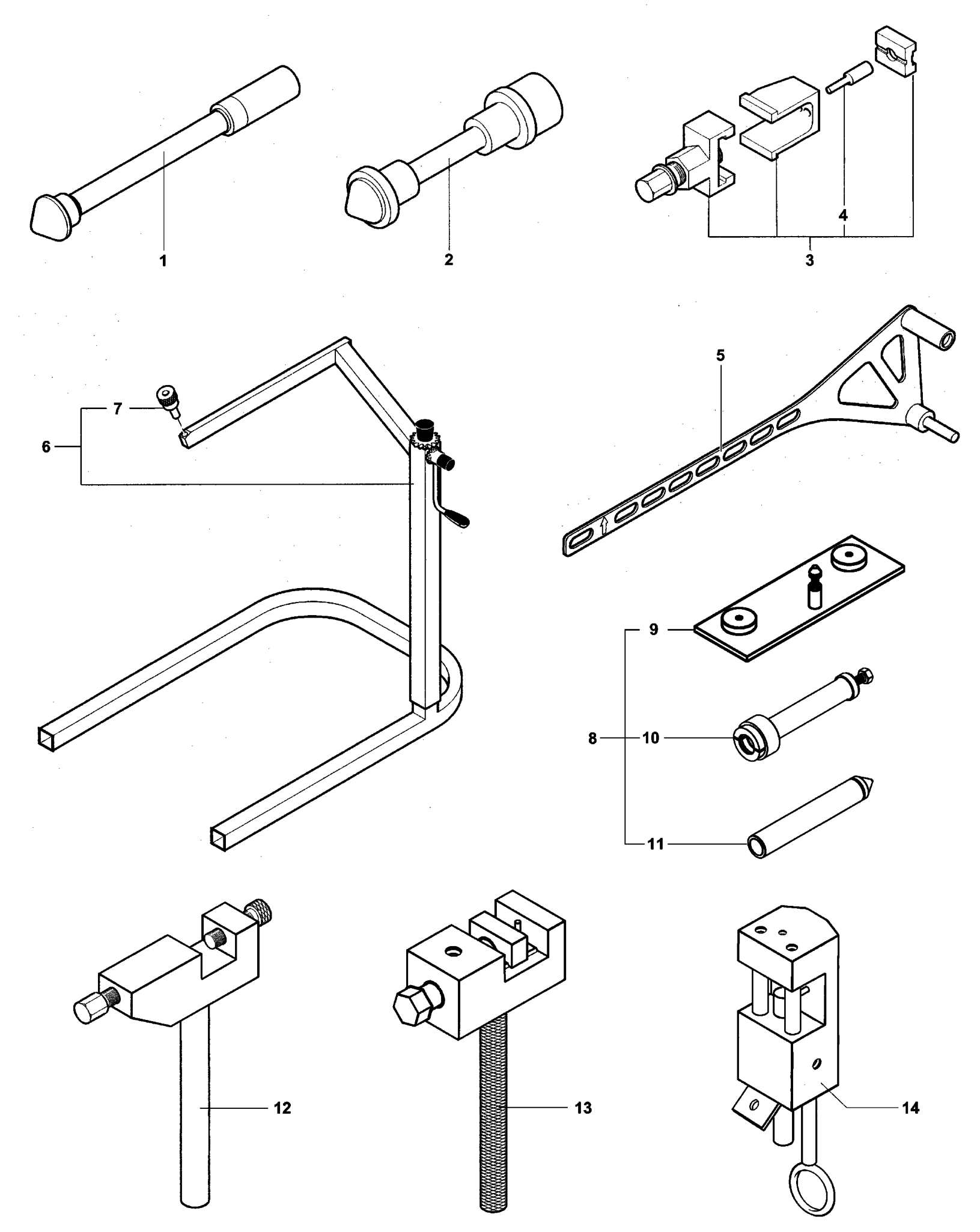 Service Tools Frame 2


