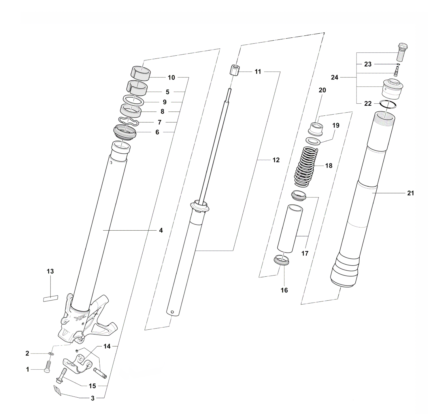 Front Fork Right


