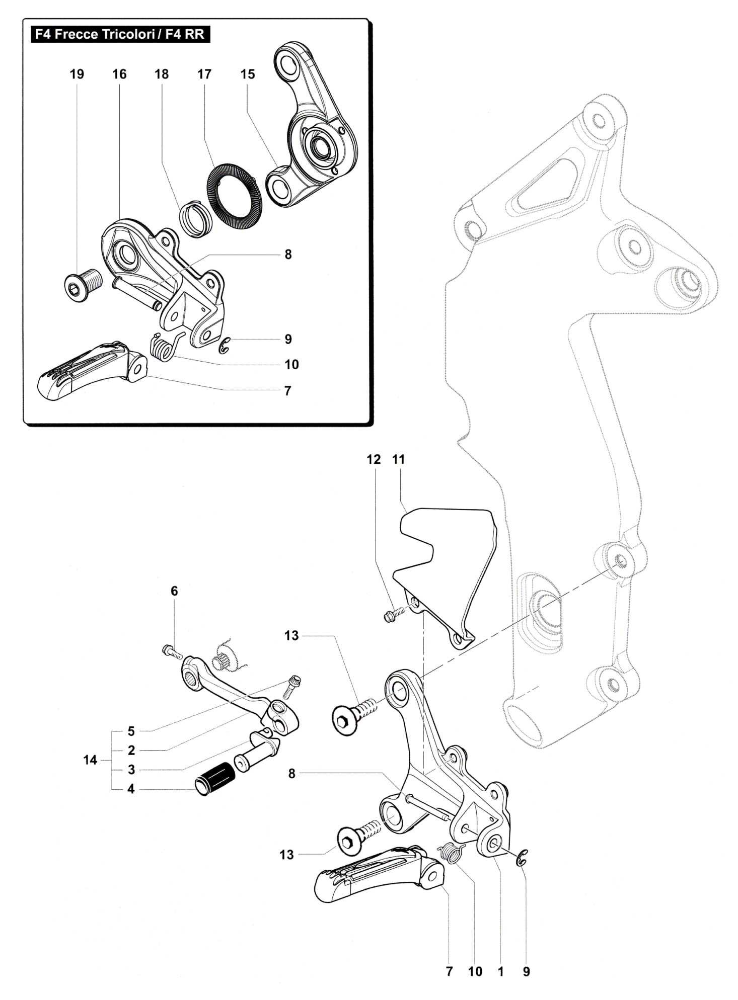 Footrest Assembly Left


