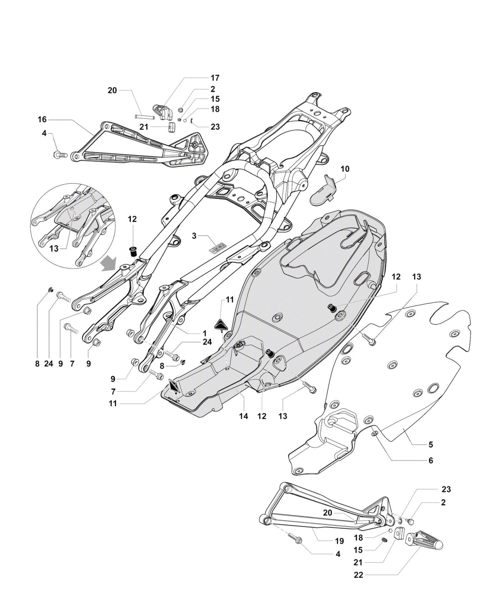 Rear Frame Assembly


