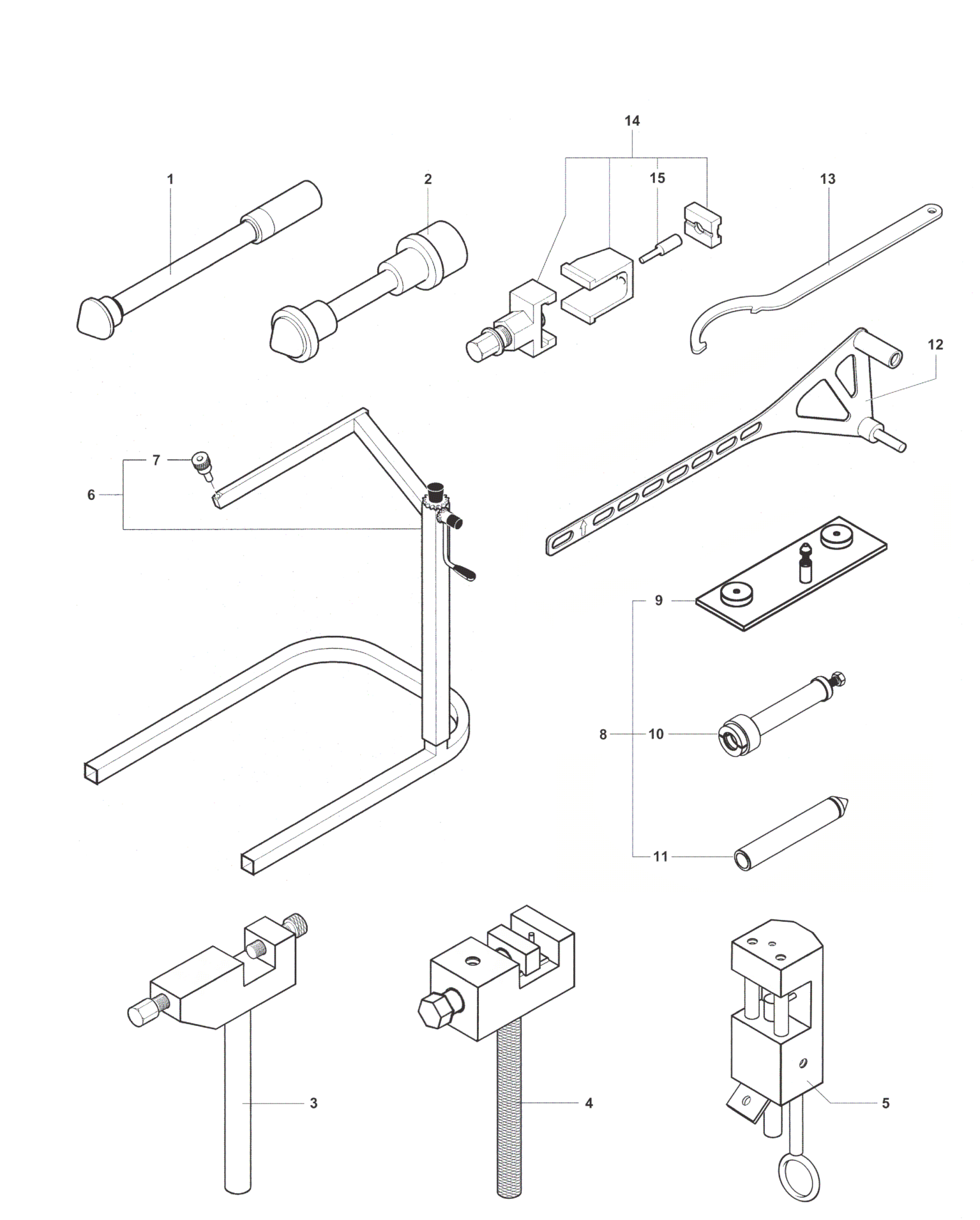 Service Tools Frame 2


