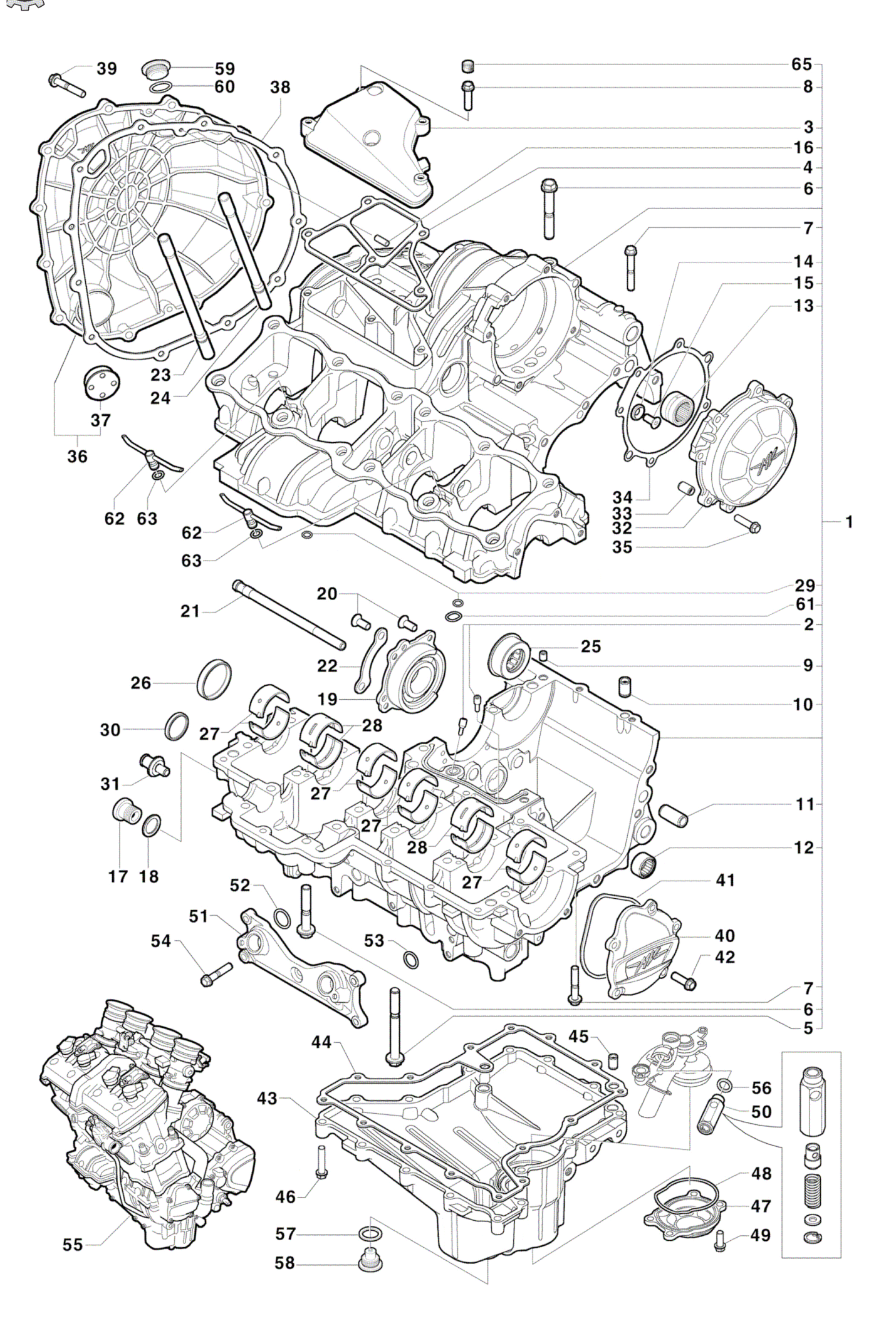 Crankcase Assembly


