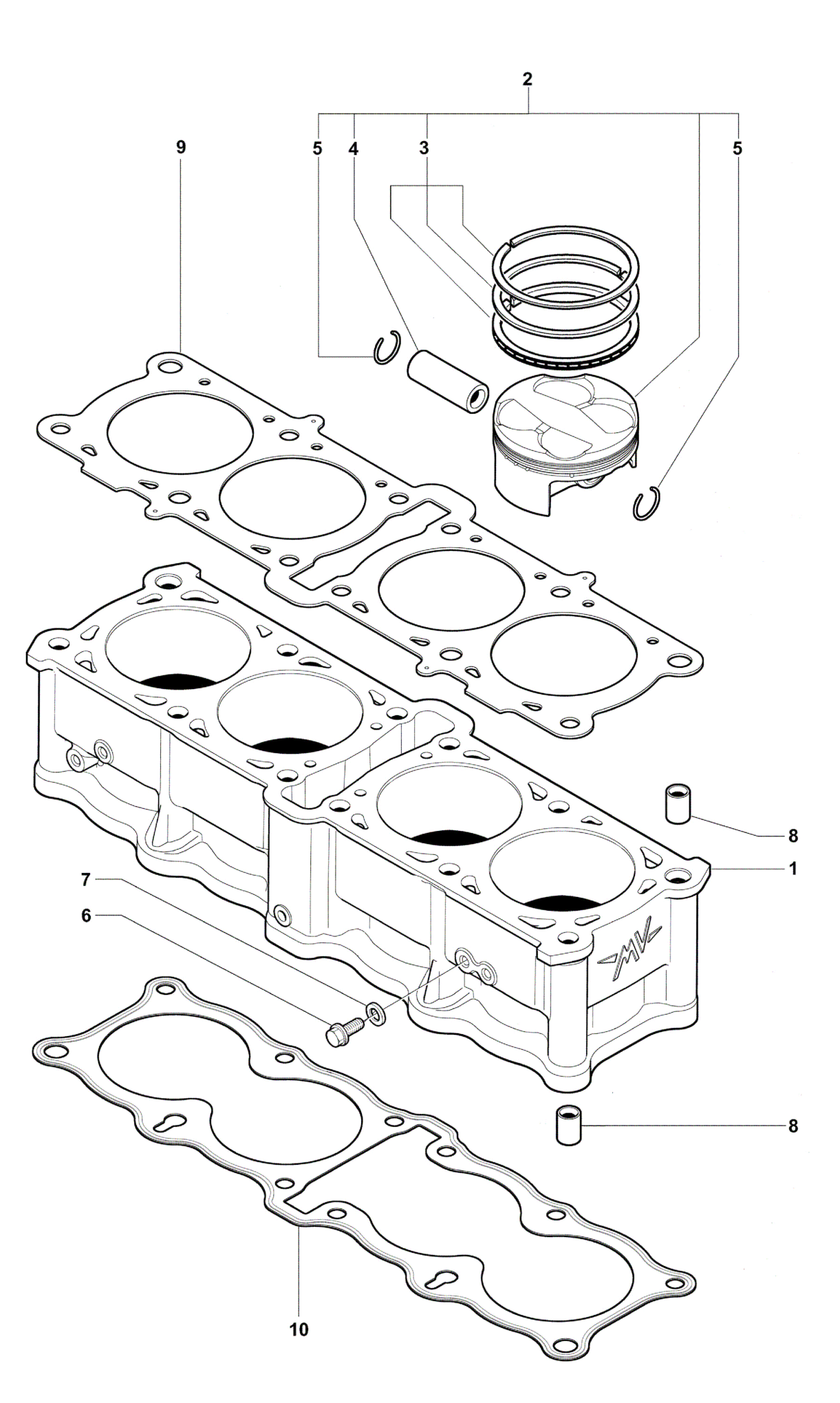 Cylinder  Piston Assembly


