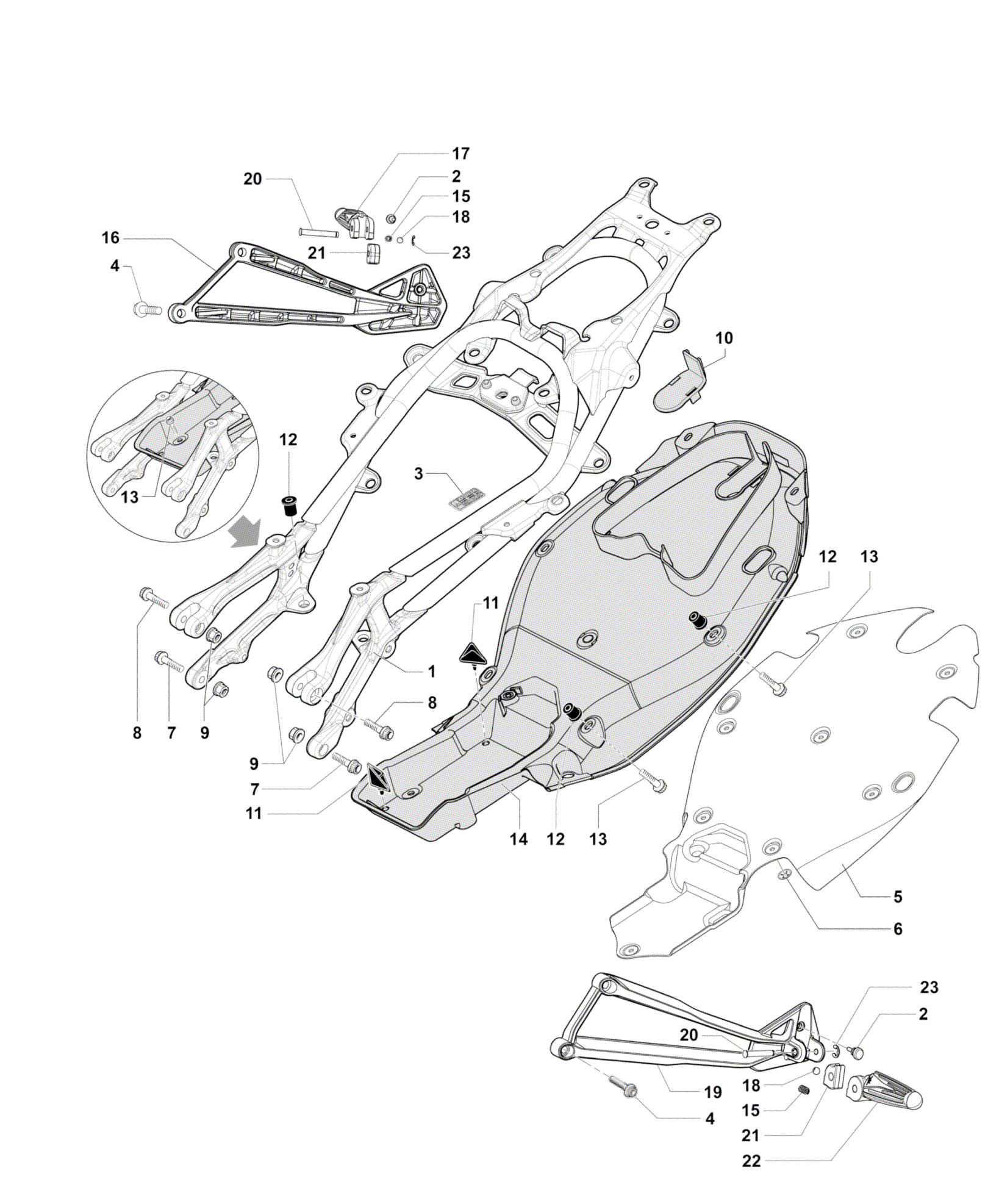 Rear Frame Assembly


