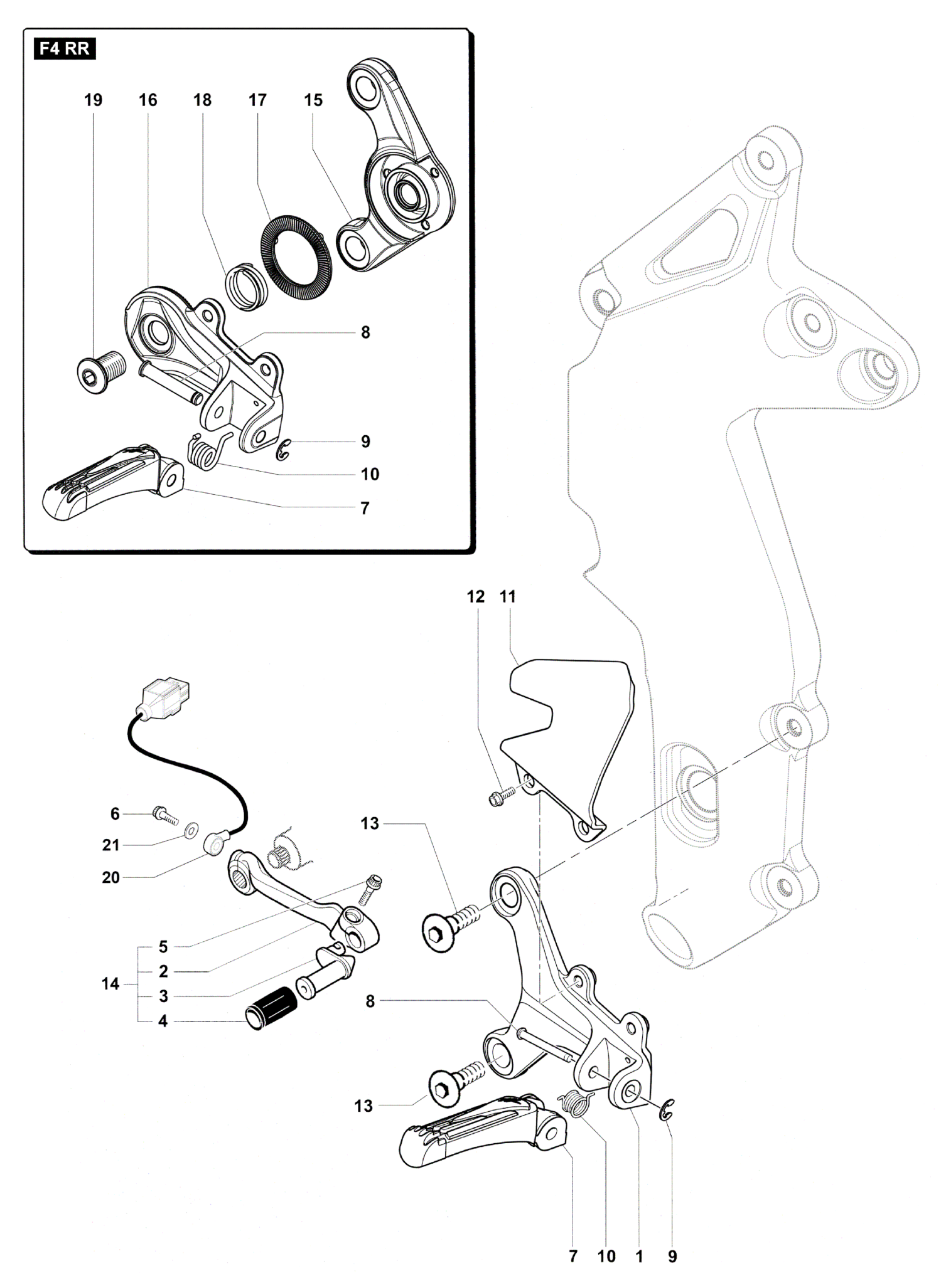 Footrest Assembly Left


