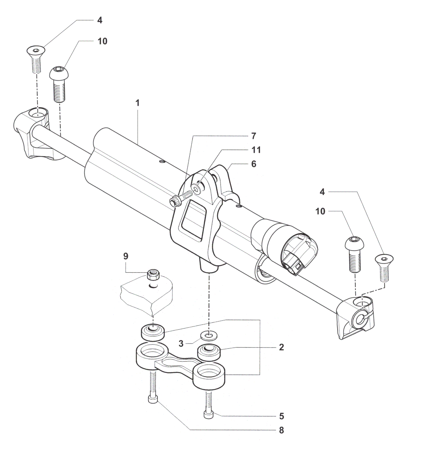 Steering Damper Assembly


