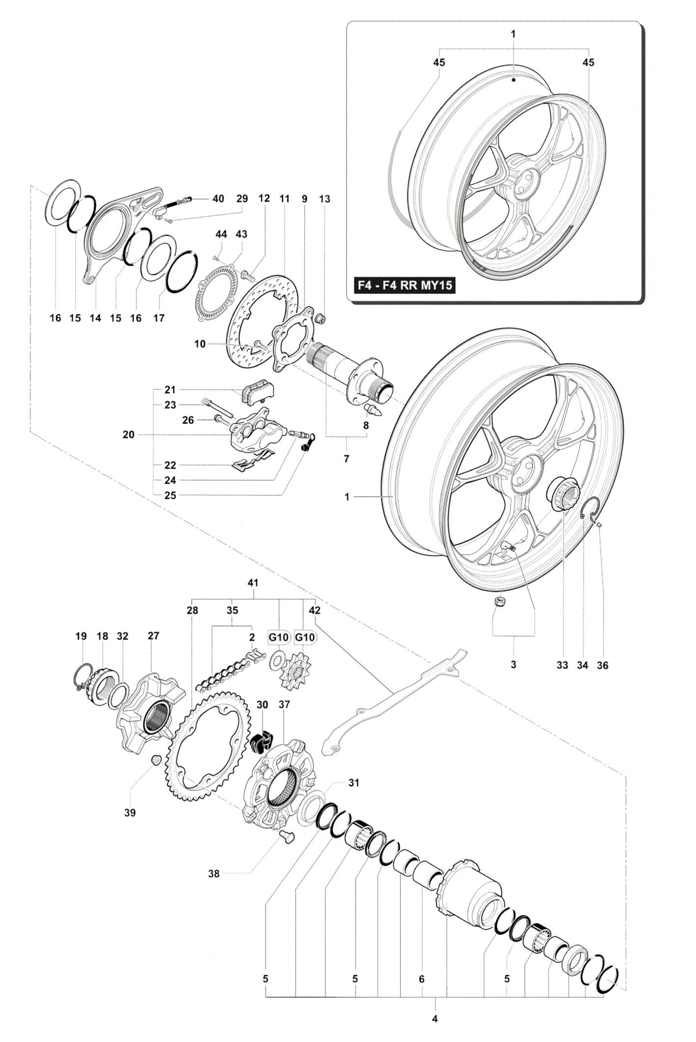 Rear Wheel Assembly


