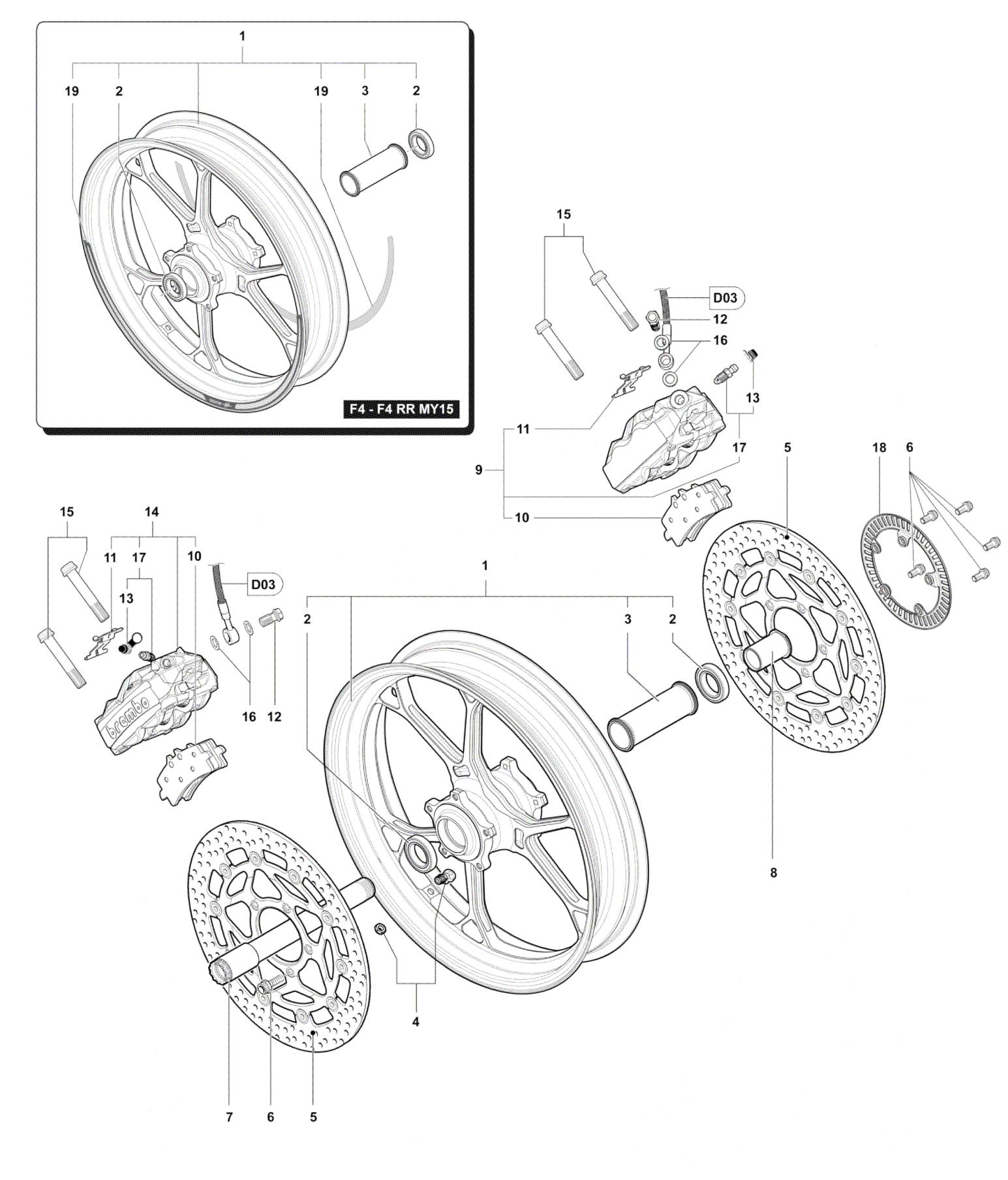 Front Wheel Assembly


