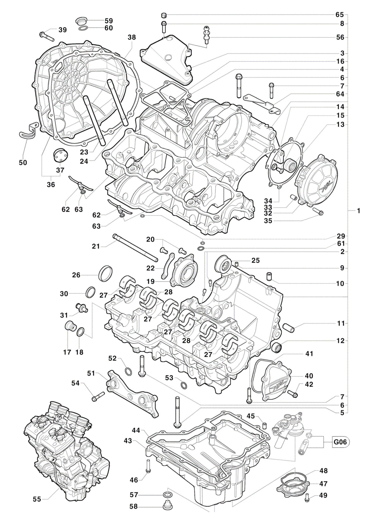 Crankcase Assembly


