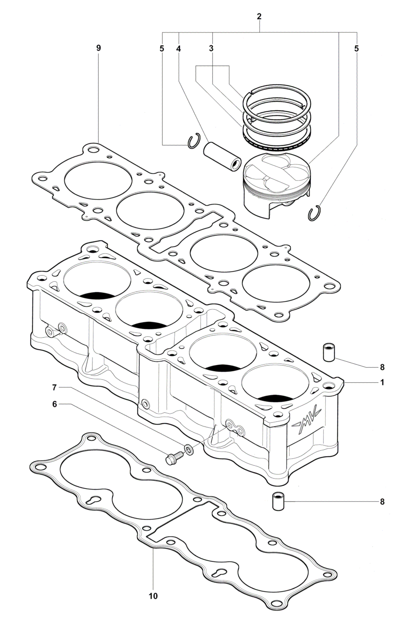 Cylinder  Piston Assembly


