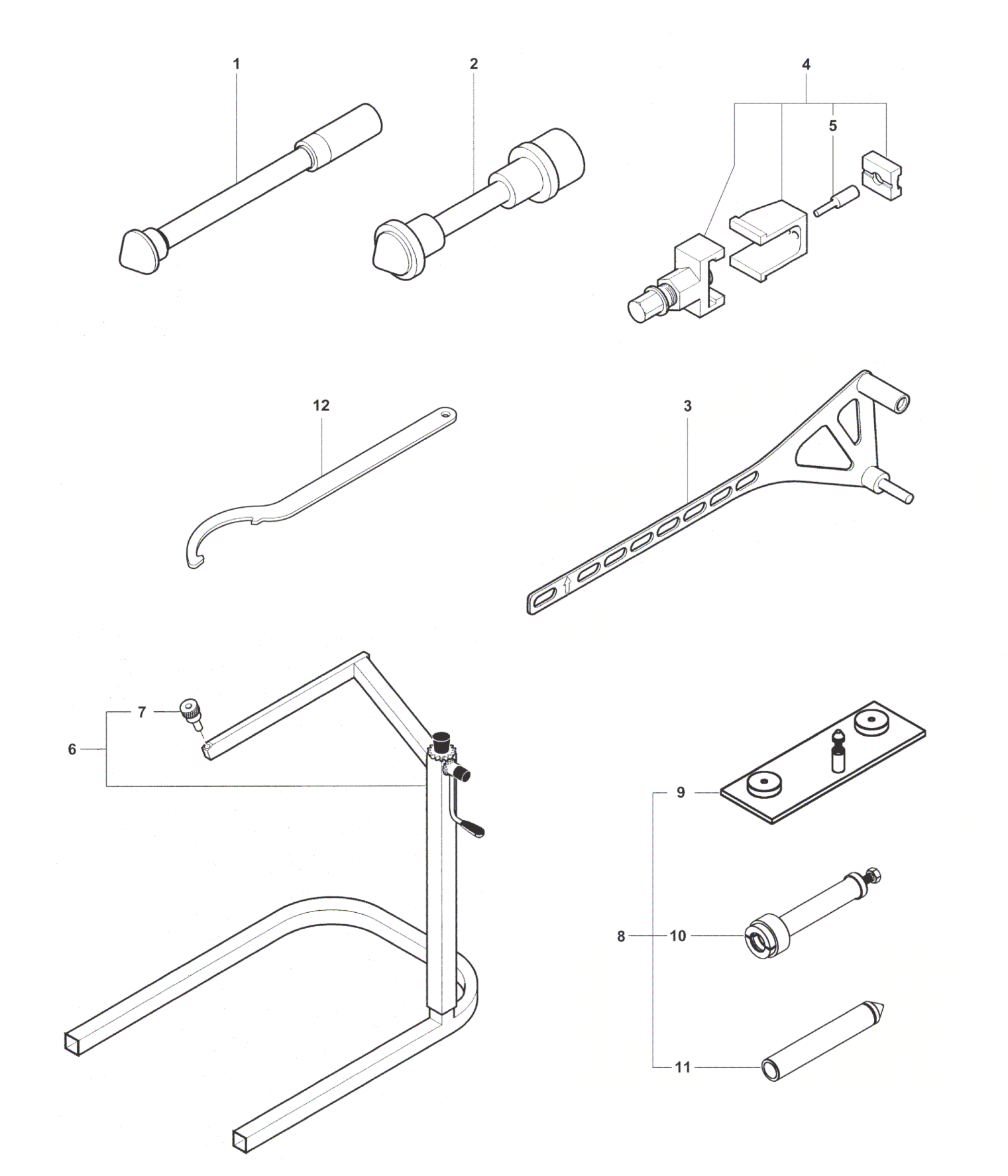 Service Tools Frame 2


