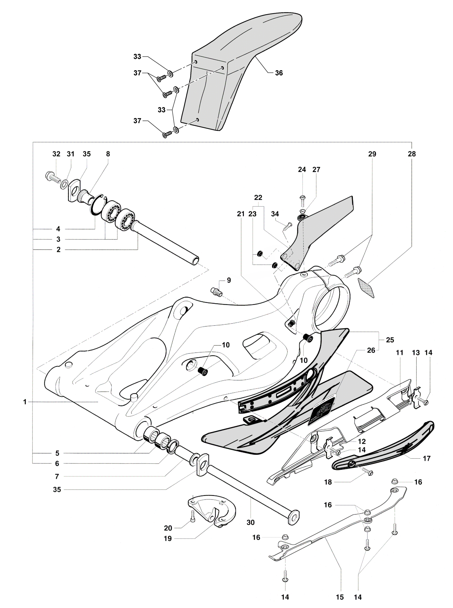 Swingarm Assembly


