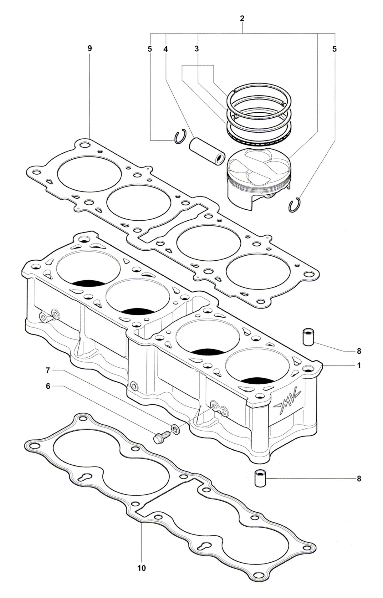 Cylinder  Piston Assembly


