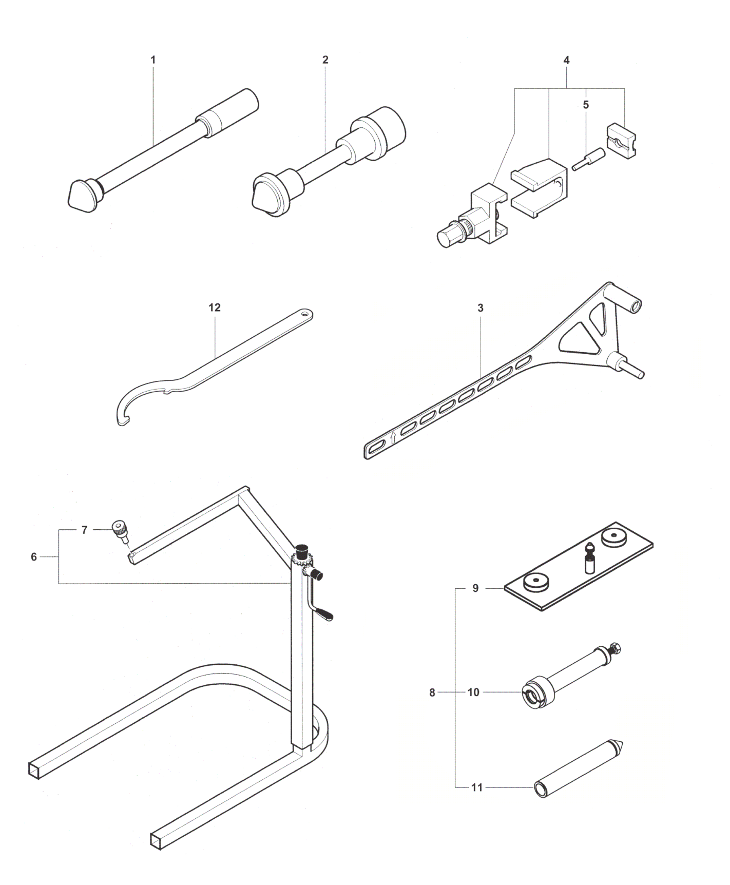 Service Tools Frame 2


