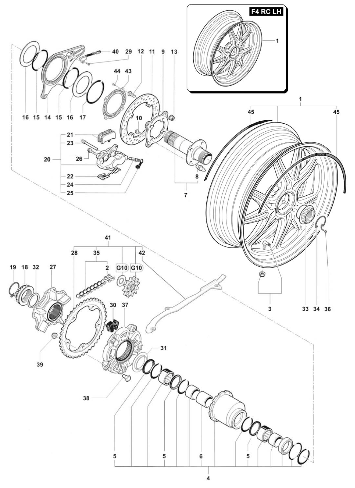 Rear Wheel Assembly


