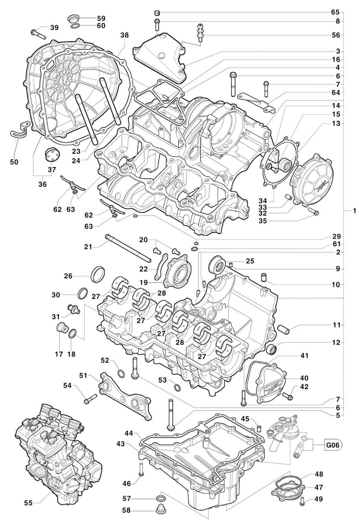 Crankcase Assembly


