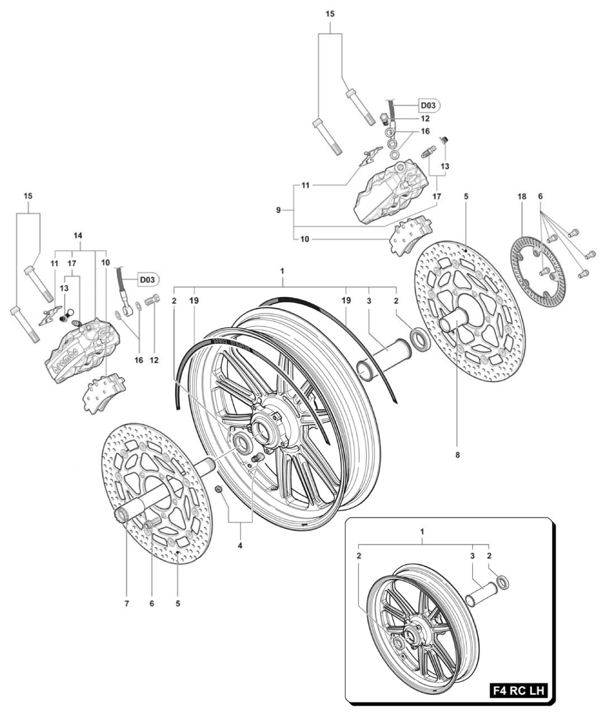 Front Wheel Assembly


