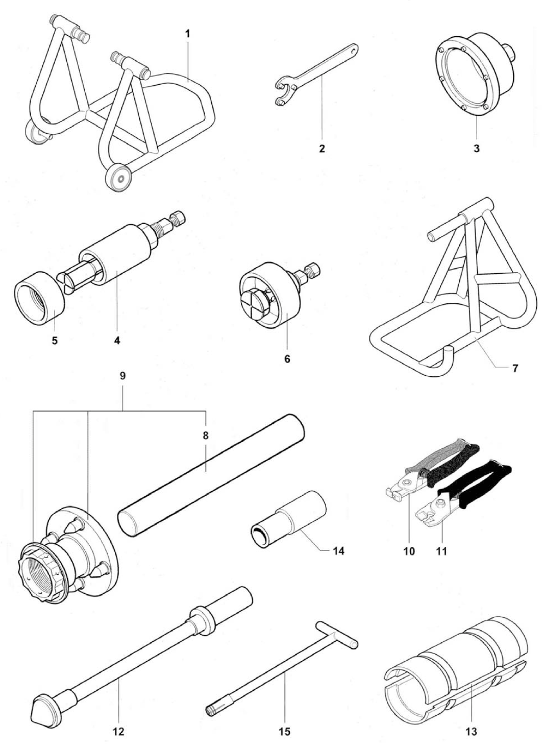 Service Tools Frame


