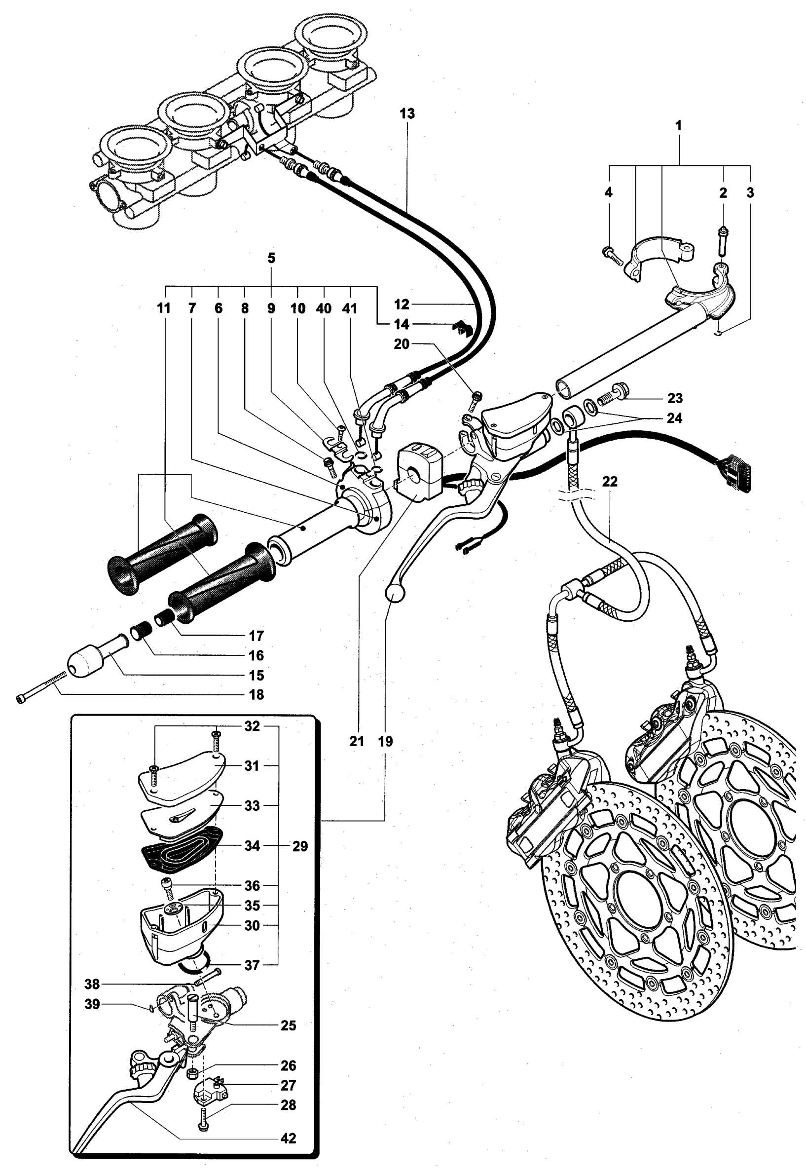 Handlebar Assembly Right


