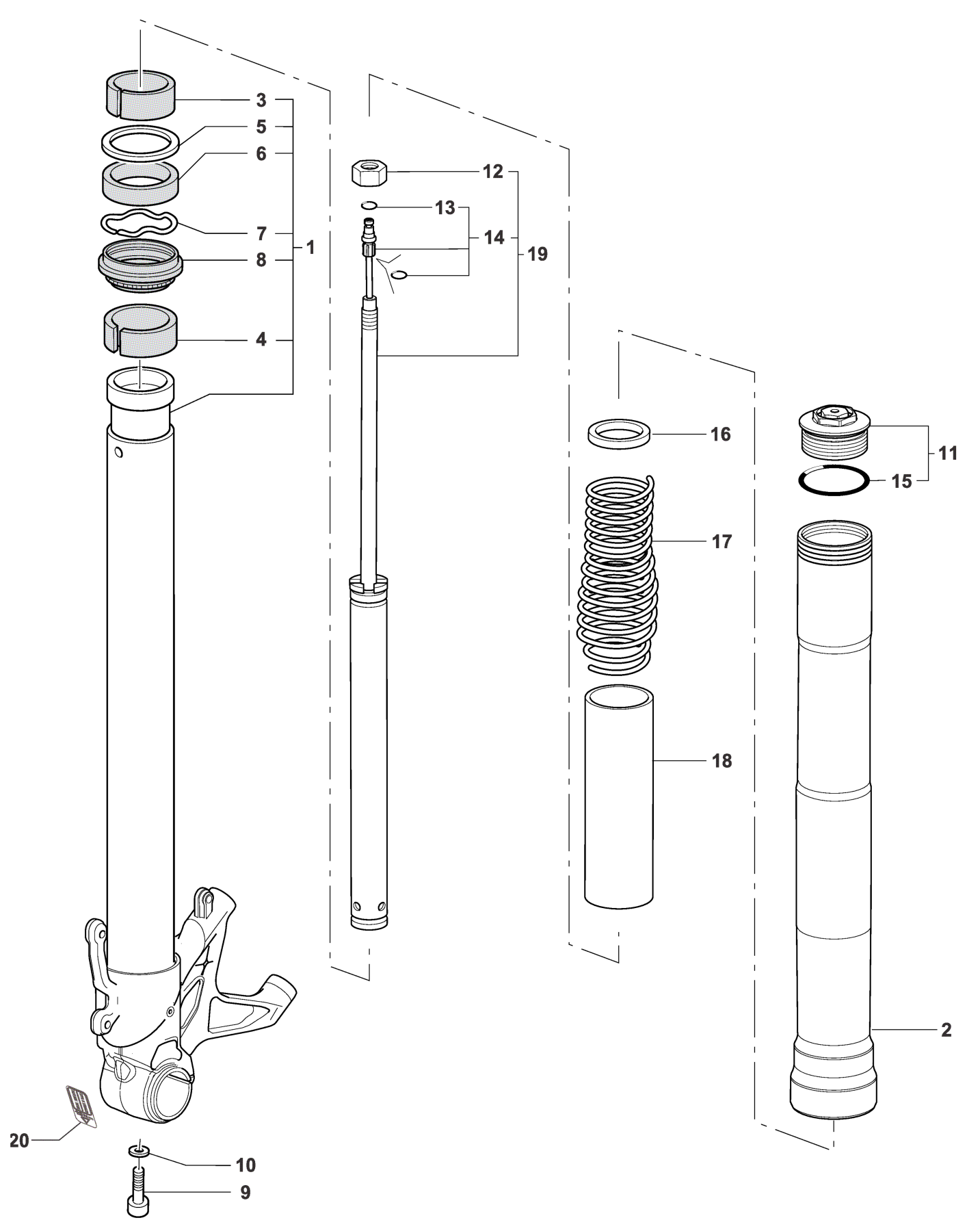 Front Fork Right


