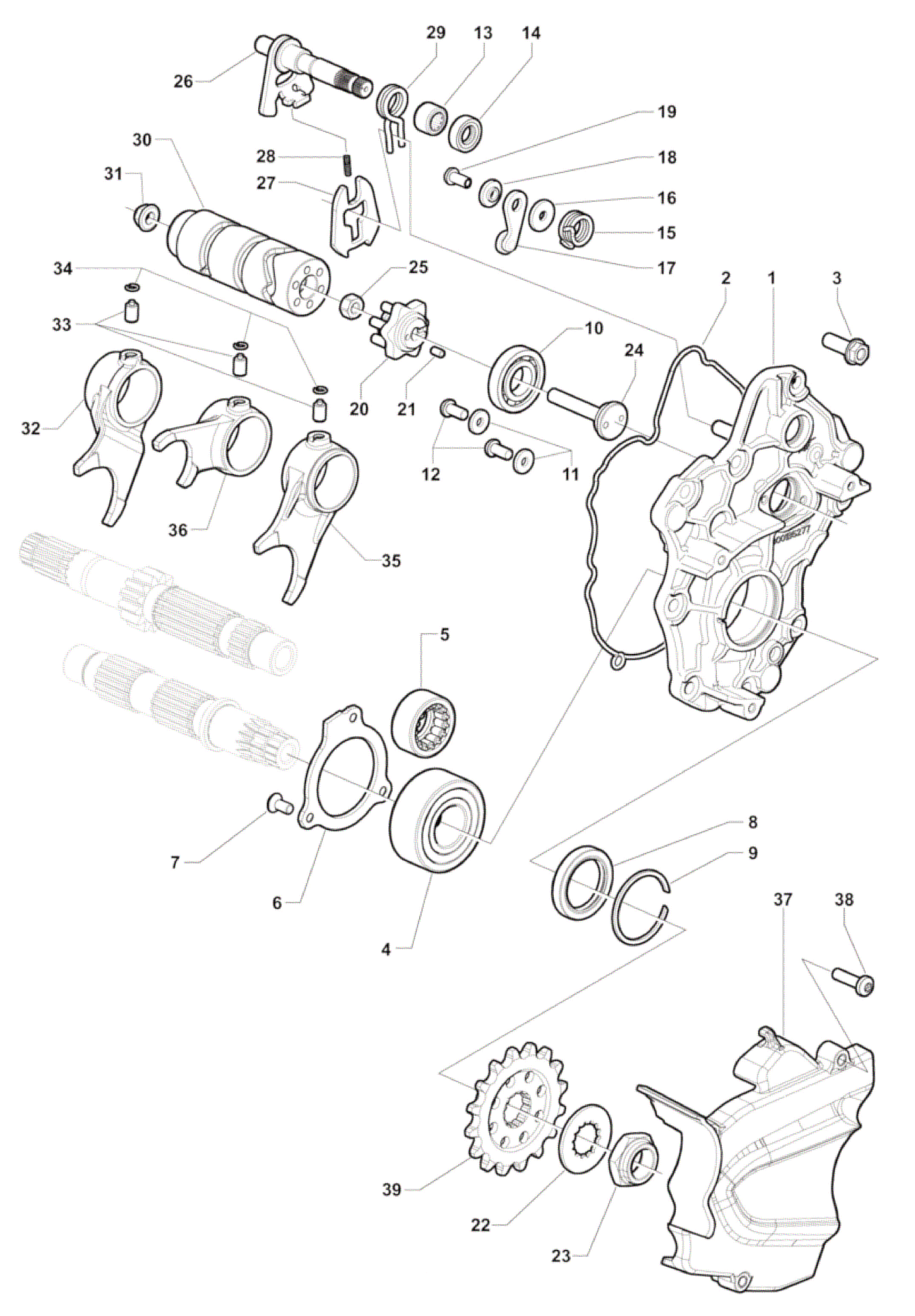 Gear Selector Assembly



