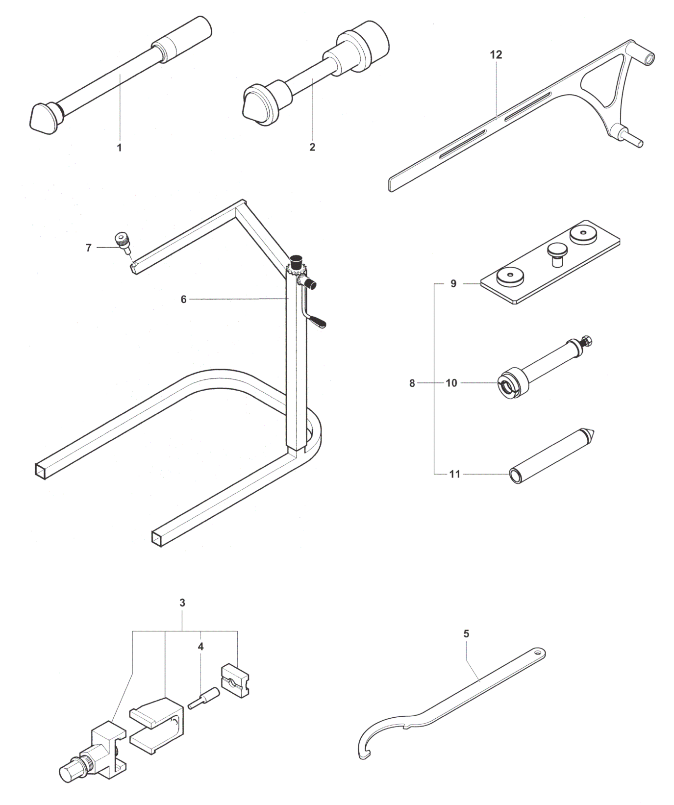 Service Tools Frame 2


