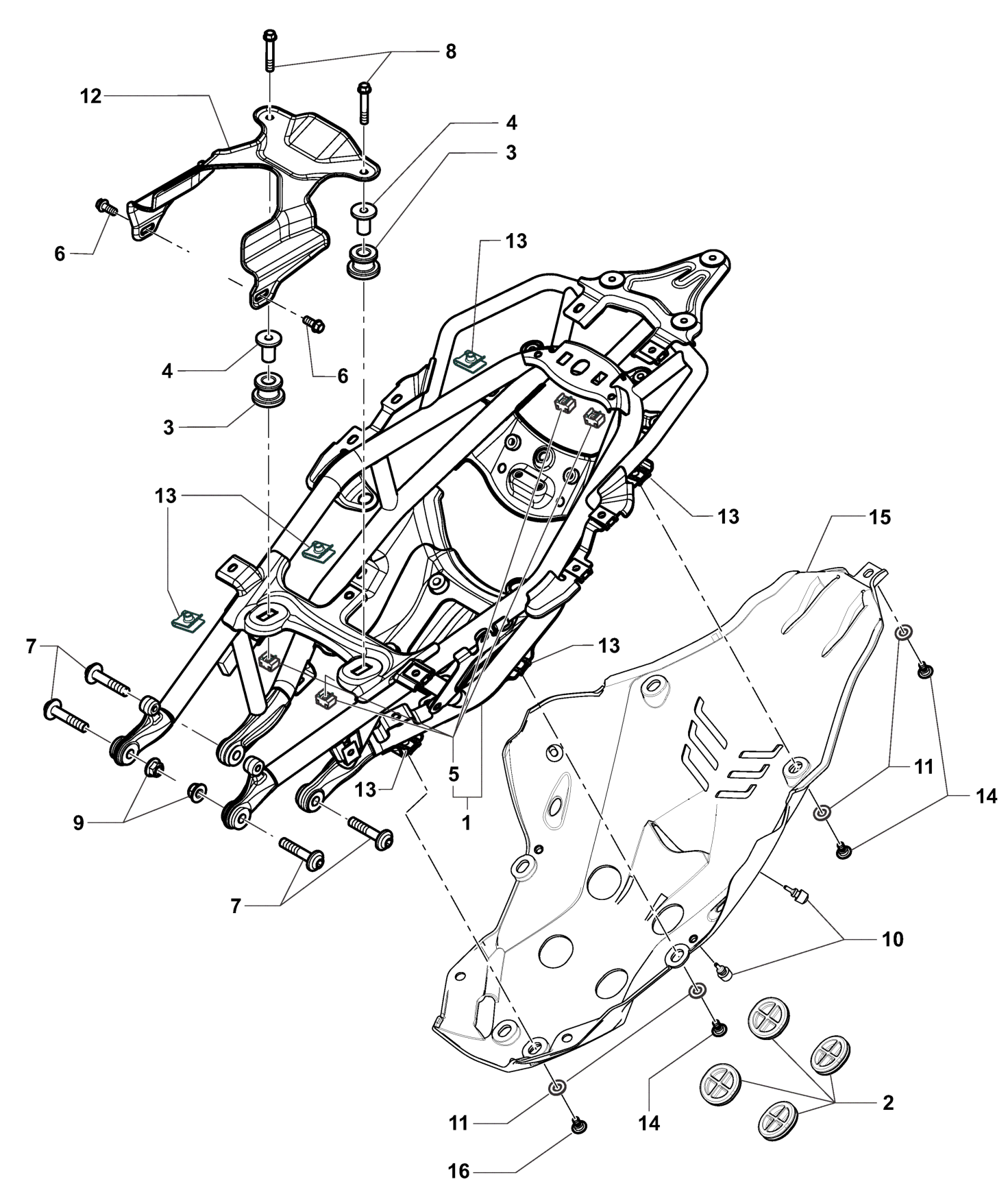 Rear Frame Assembly


