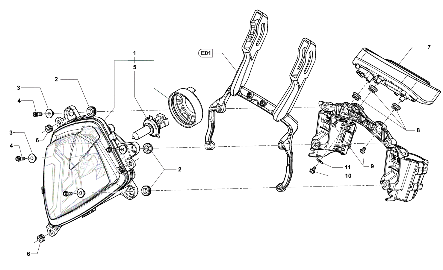 Headlight Components


