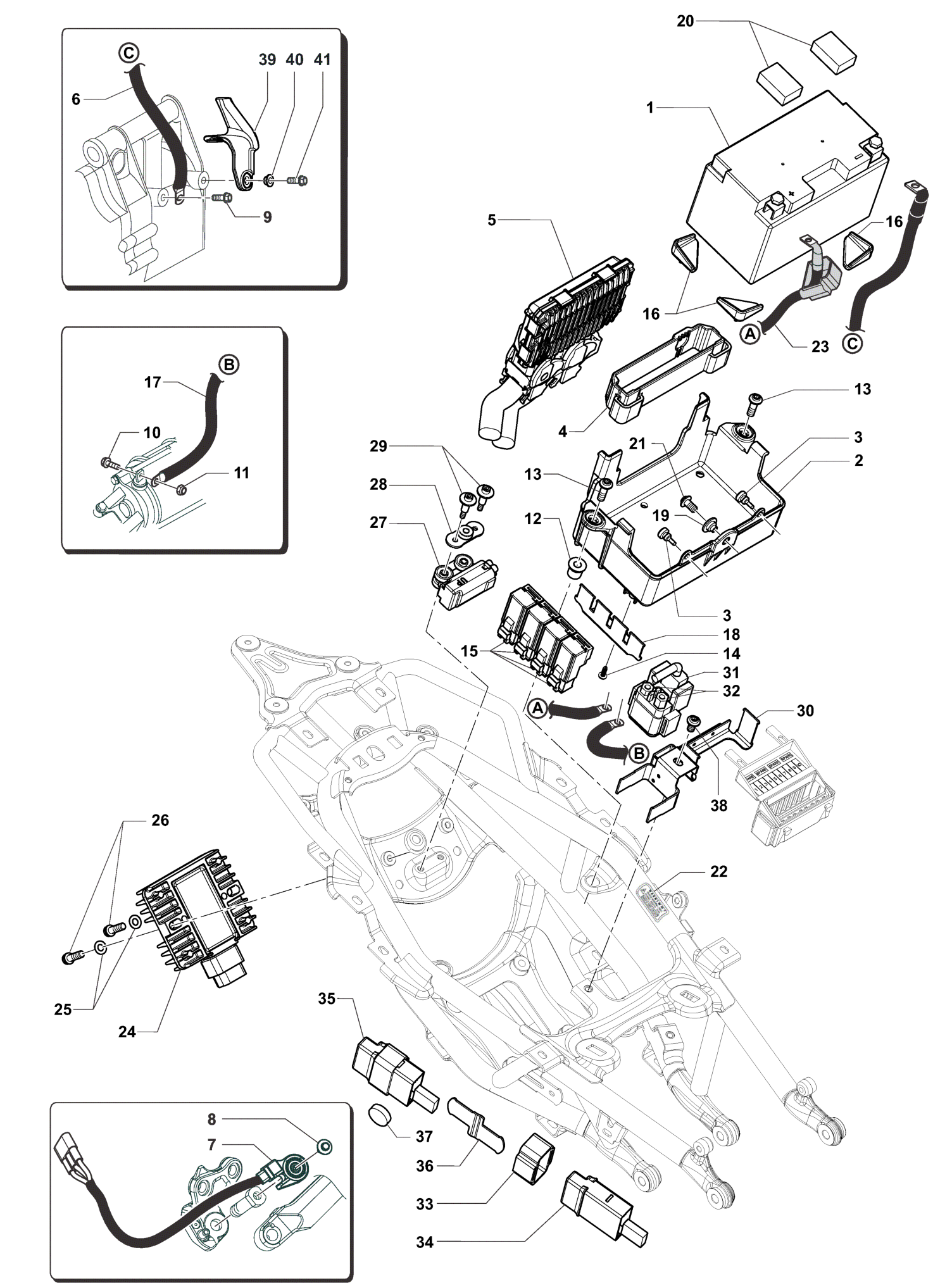 Battery - Ecu


