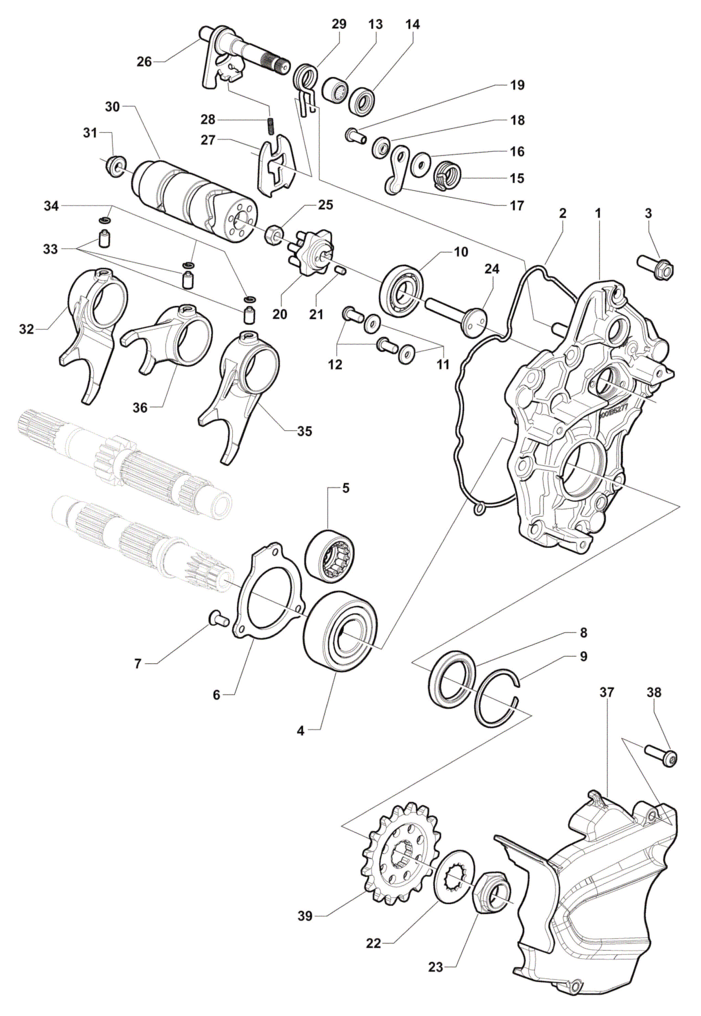 Gear Selector Assembly


