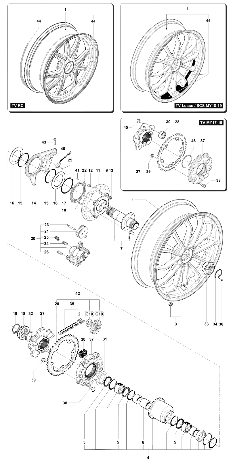 Rear Wheel Assembly


